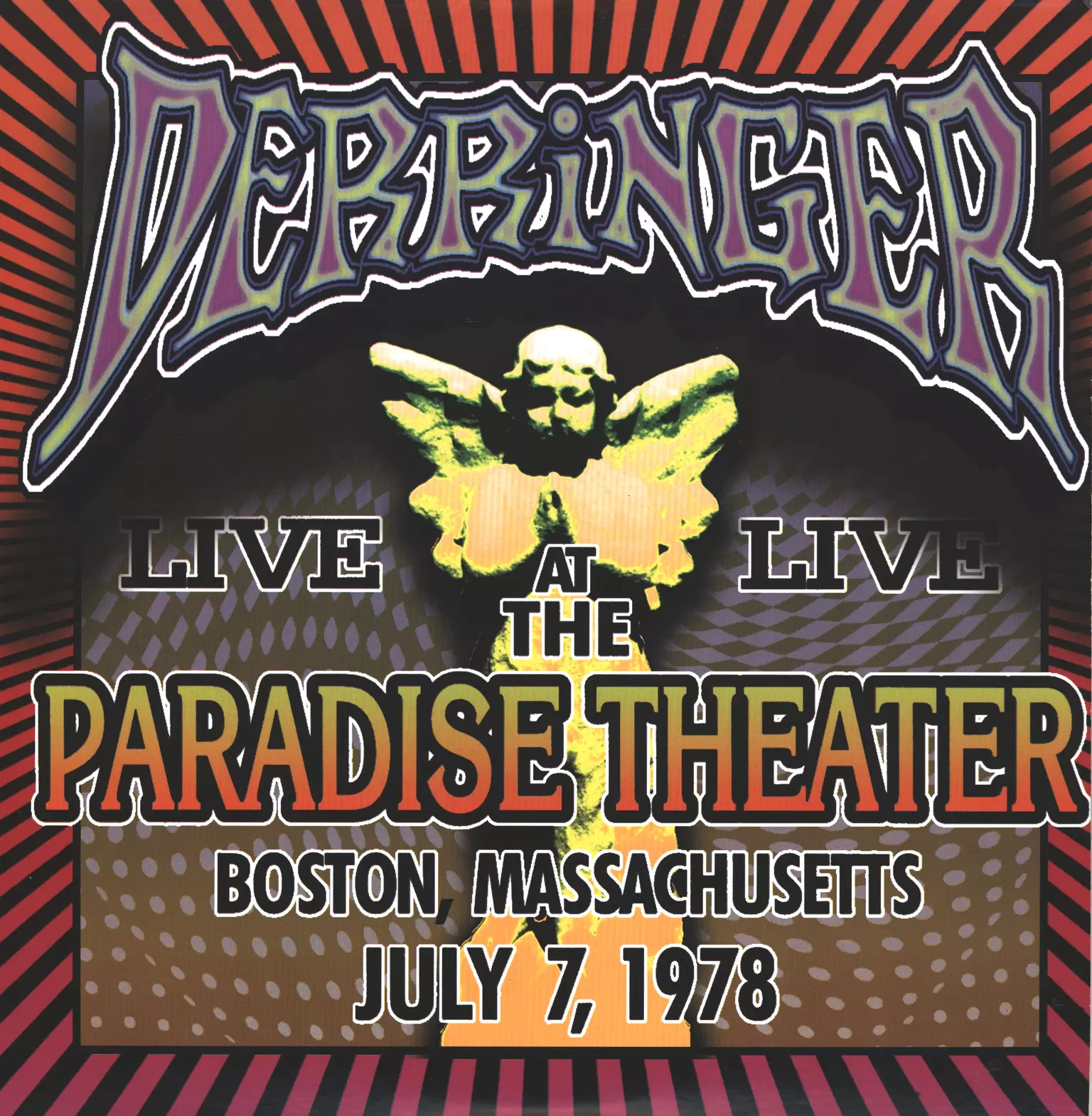 Derringer: Live At The Paradise Theater, Boston Massaschussetts, July 7, 1978, 1×LP (Vinyl), 1×LP (Vinyl)