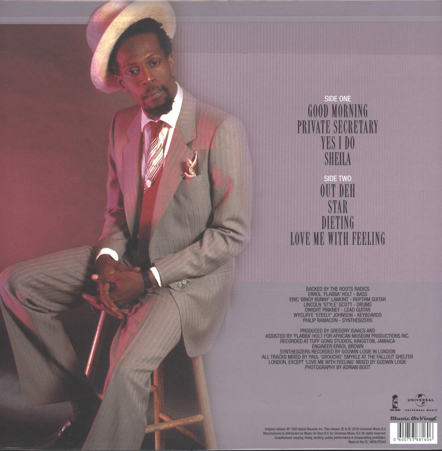 Gregory Isaacs: Out Deh!, 1×LP (Vinyl)