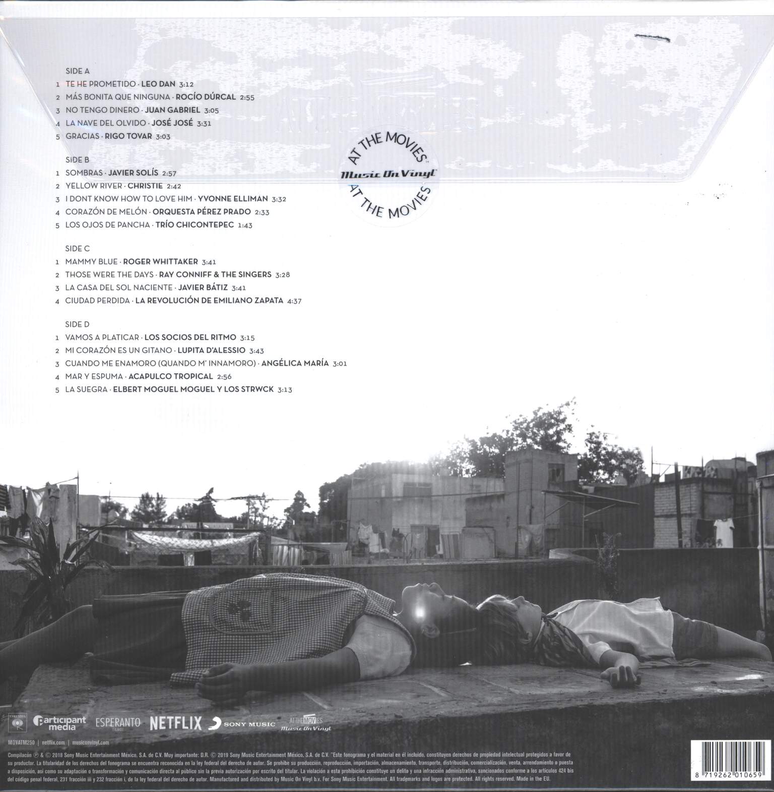Various: Roma (Original Motion Picture Soundtrack), 2×LP (Vinyl)