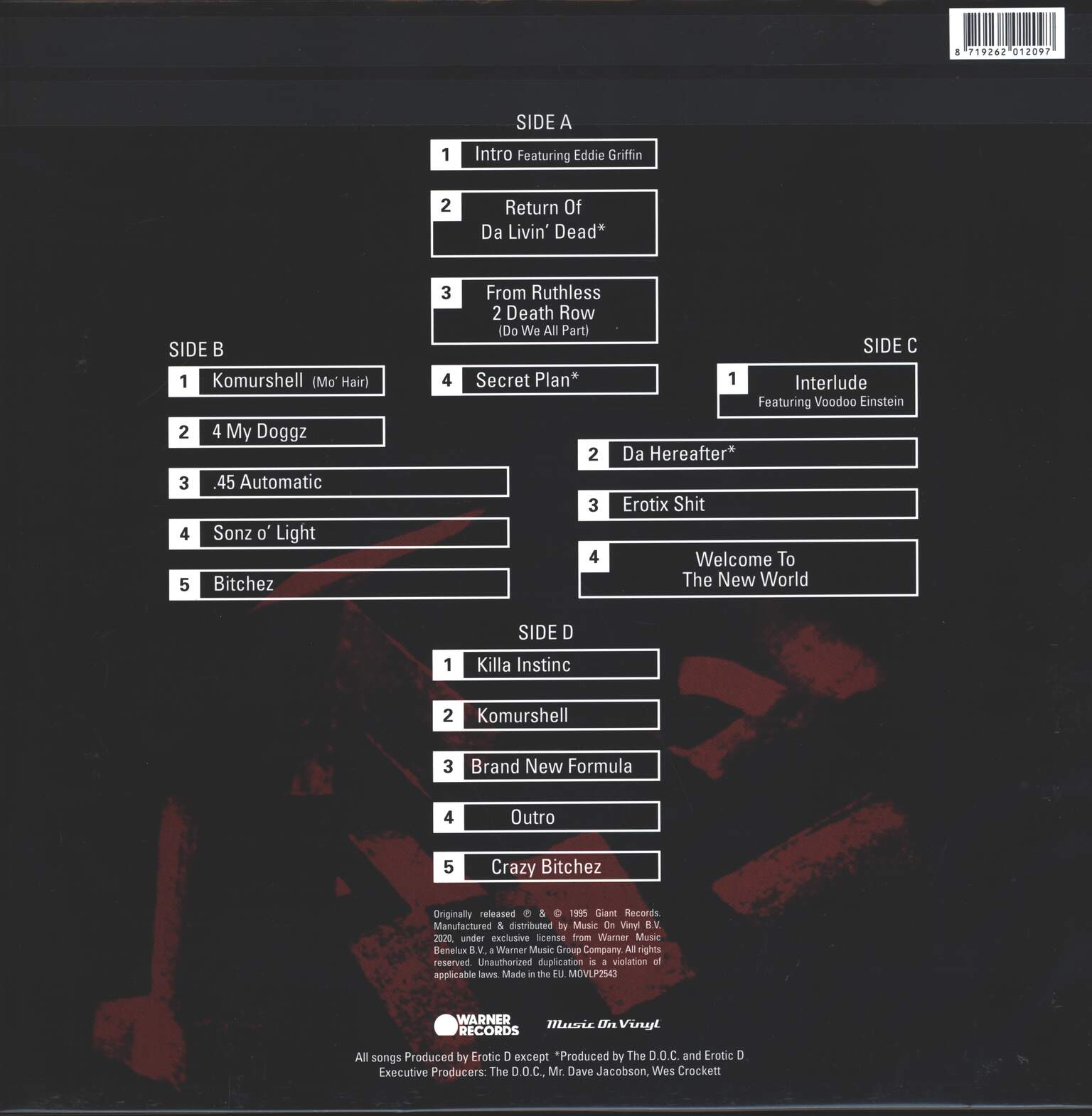 The D.O.C.: Helter Skelter, 2×LP (Vinyl)