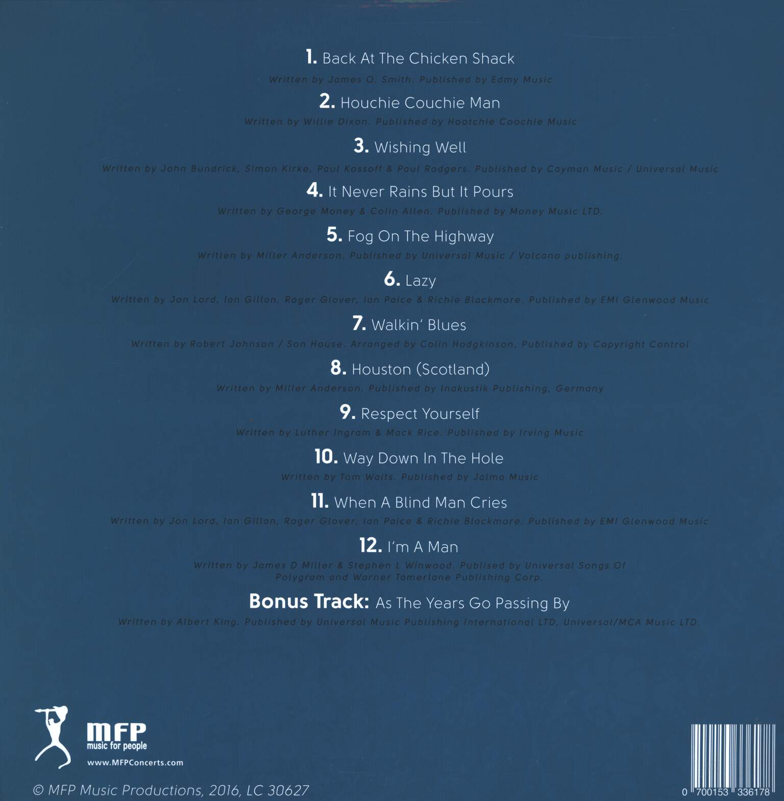 Jon Lord Blues Project: Live, 2×LP (Vinyl)