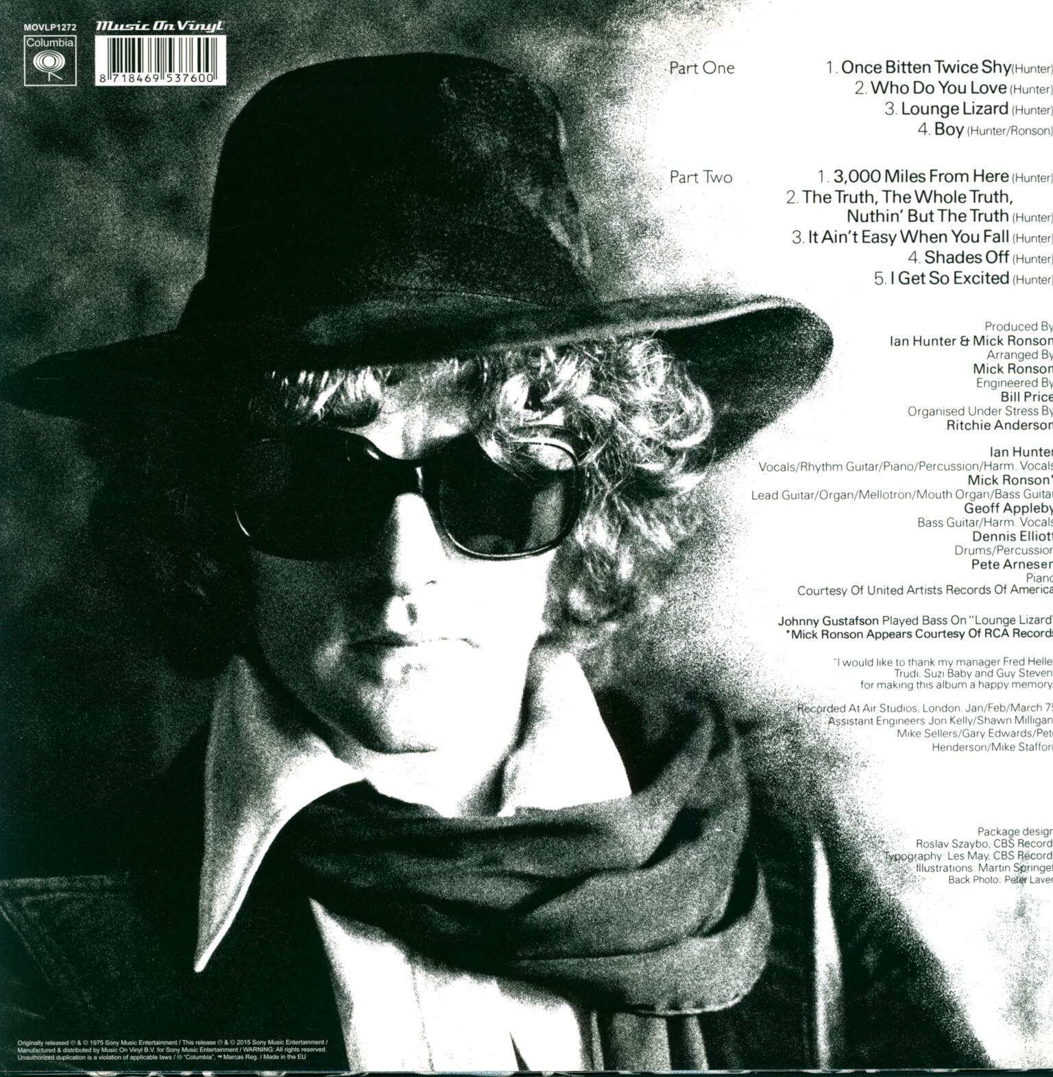 Ian Hunter: Ian Hunter, 1×LP (Vinyl)