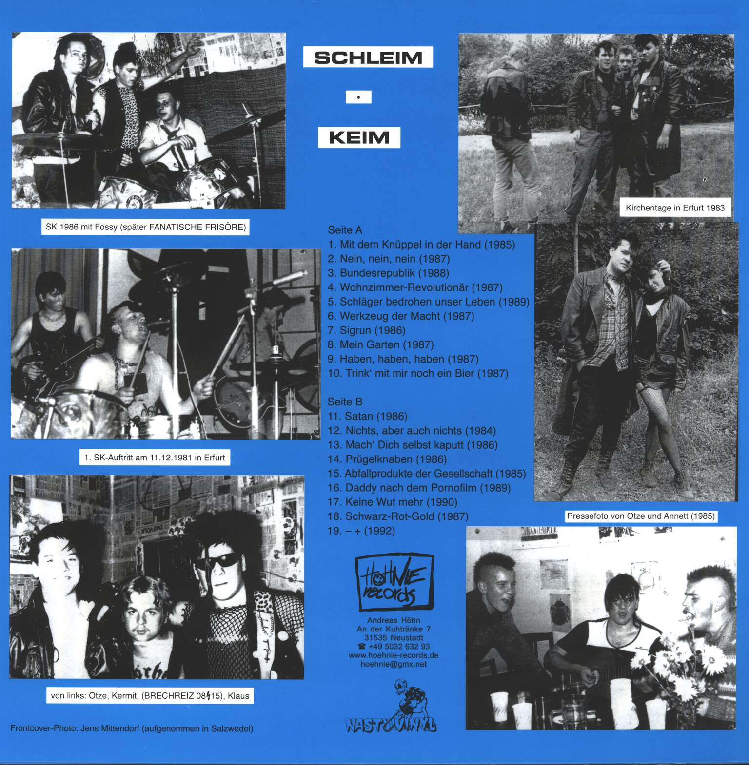 Schleim-Keim: Abfallprodukte Der Gesellschaft, 1×LP (Vinyl)