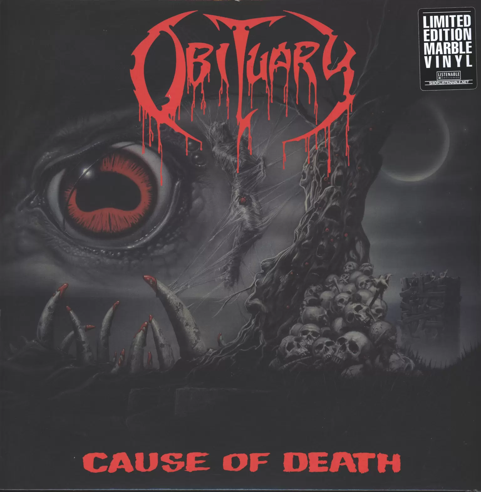 Obituary: Cause Of Death, 1×LP (Vinyl)