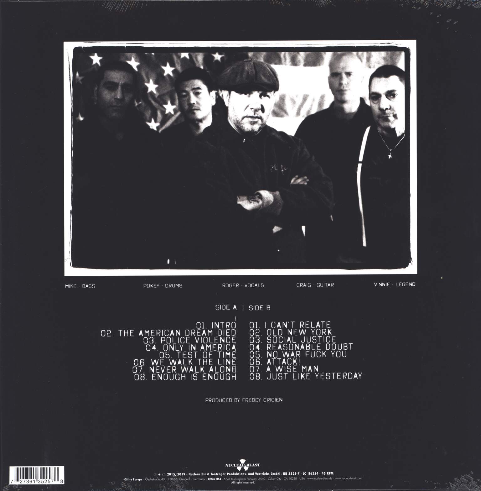 Agnostic Front: The American Dream Died, 1×LP (Vinyl)
