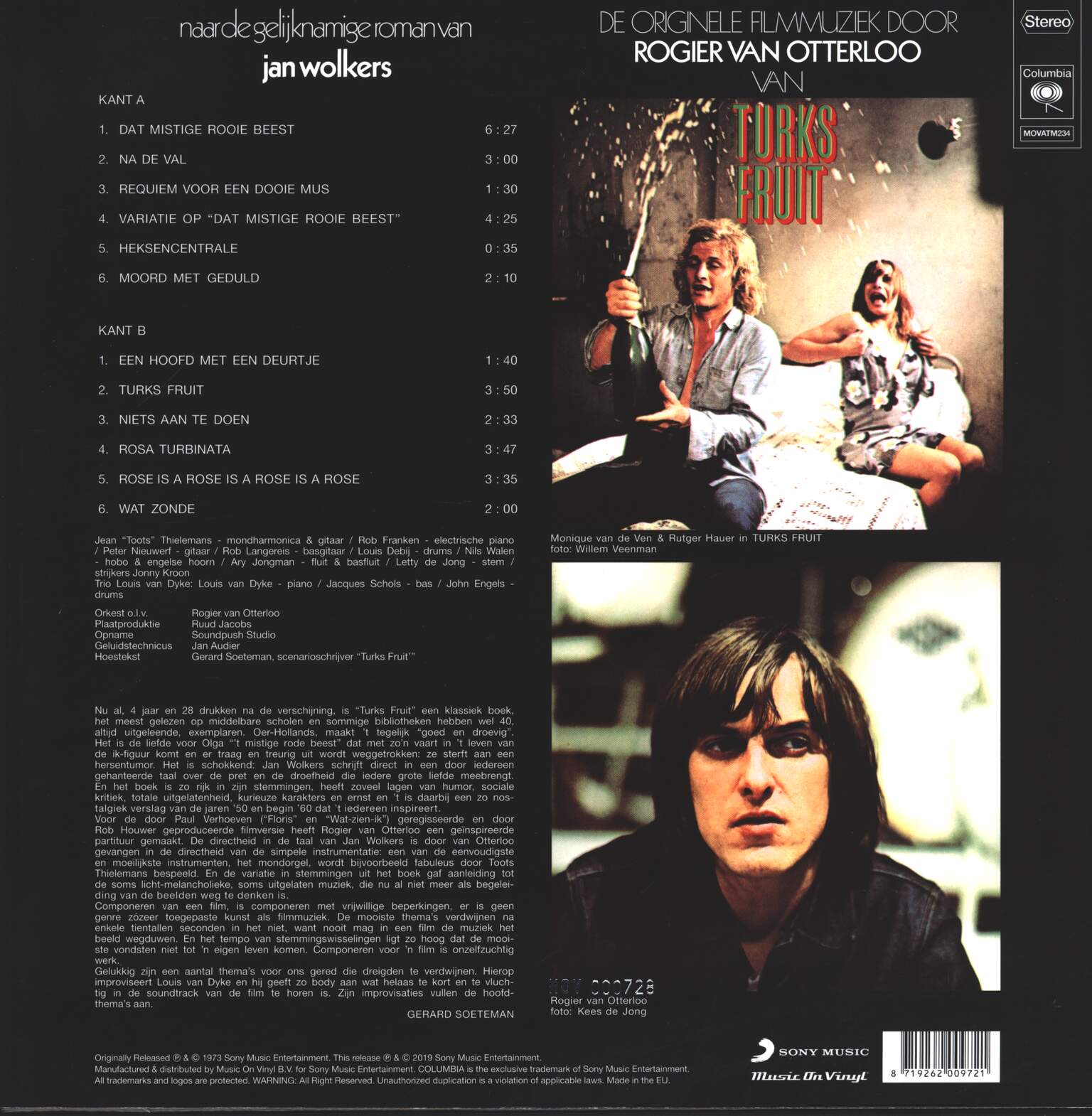 Rogier van Otterloo: Turks Fruit, 1×LP (Vinyl)