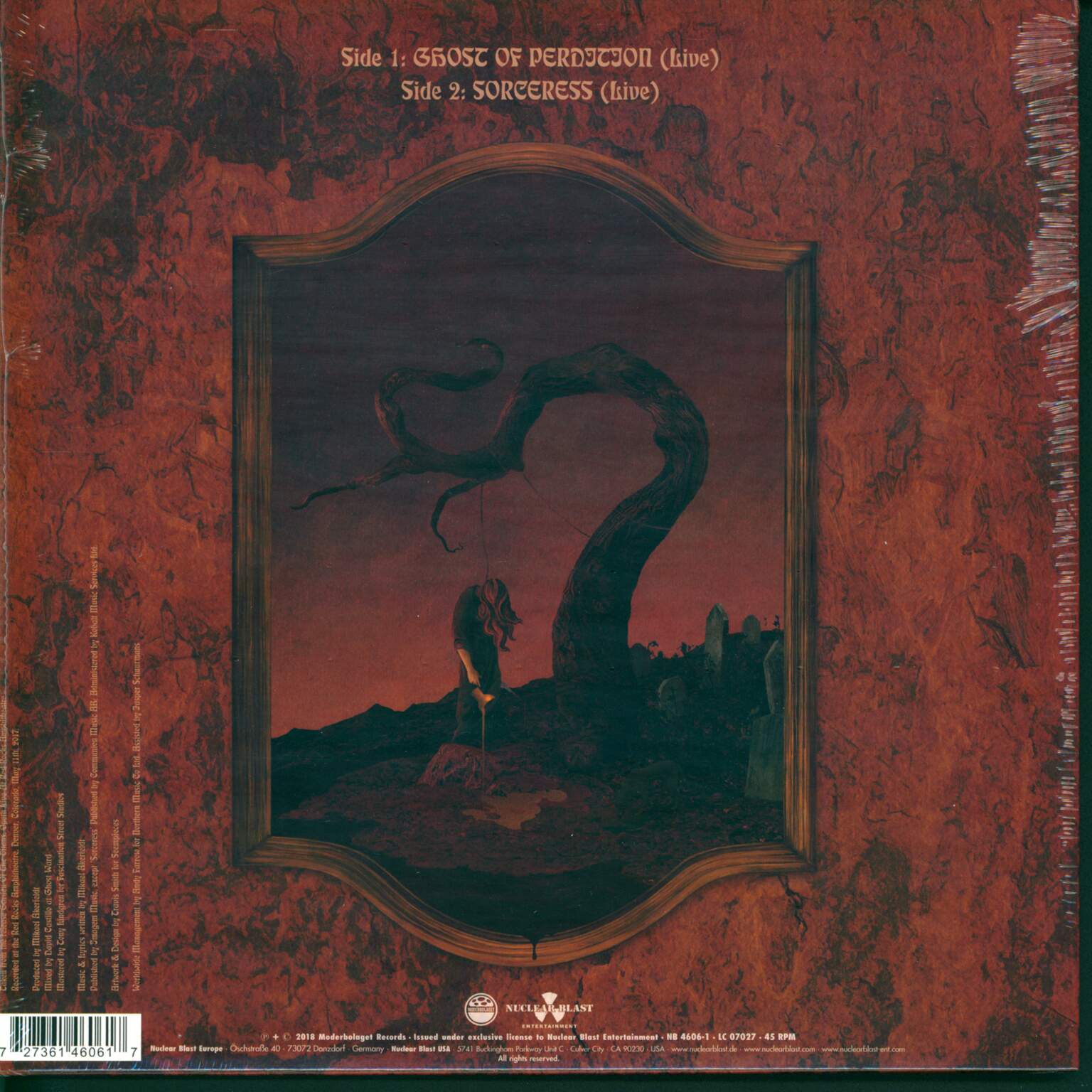 Opeth: Ghost Of Perdition (Live), 1×10" Vinyl EP