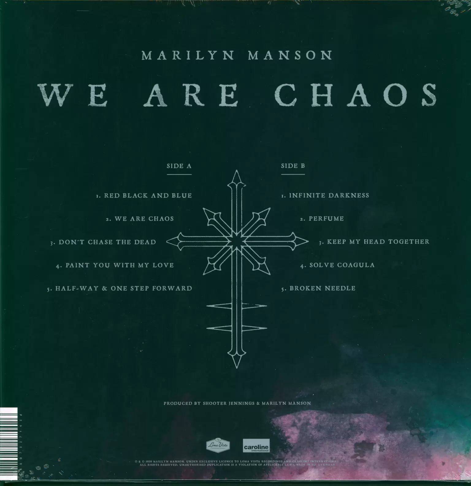 Marilyn Manson: We Are Chaos, 1×LP (Vinyl)