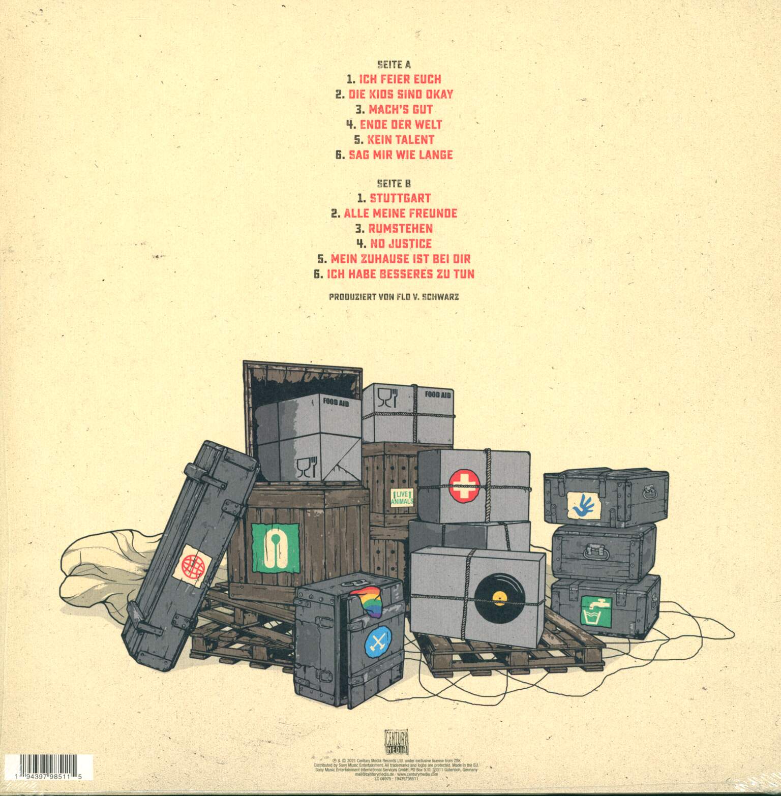 Zsk: Ende Der Welt, 1×LP (Vinyl), 1×CD