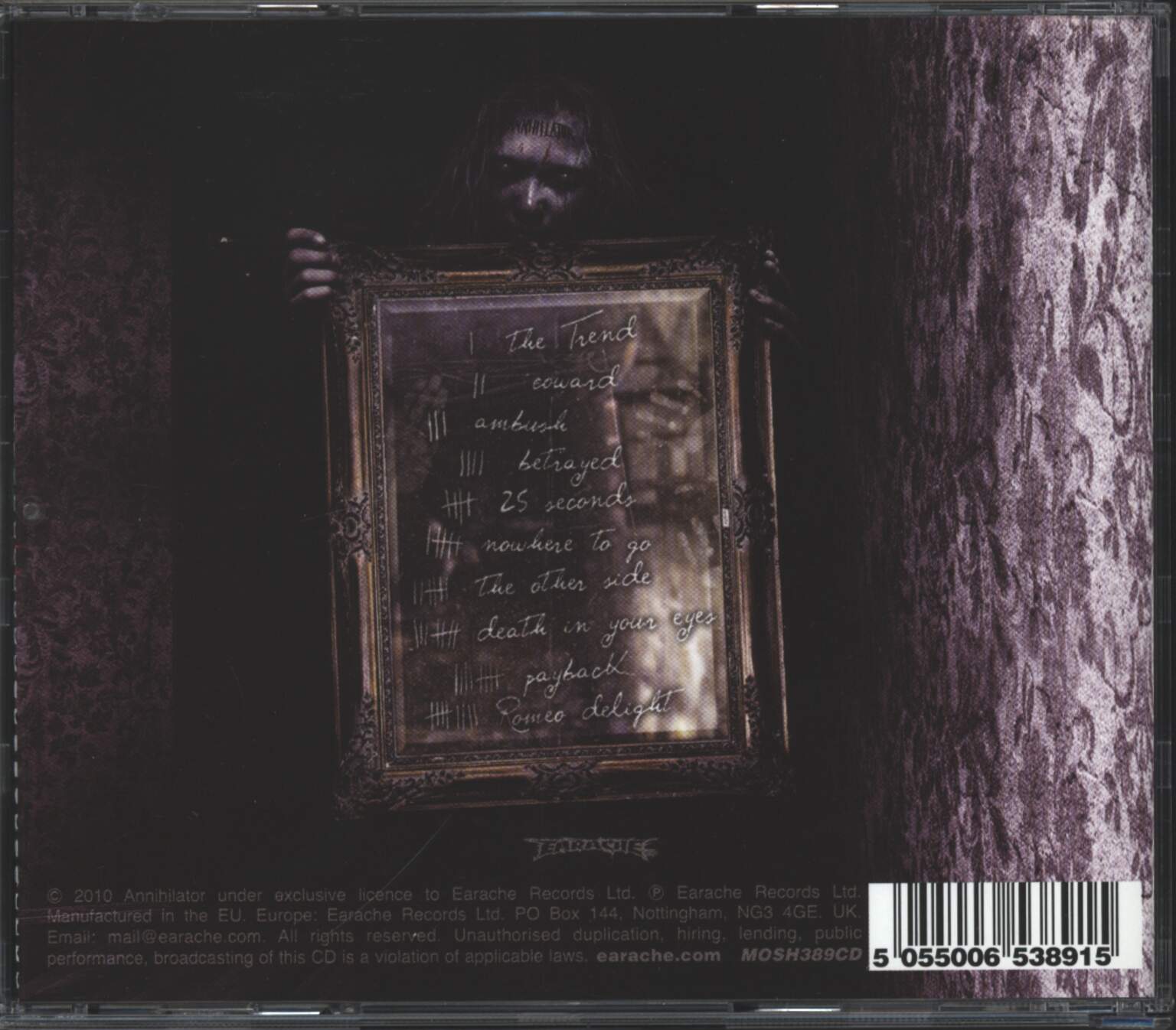 Annihilator: Annihilator, 1×CD