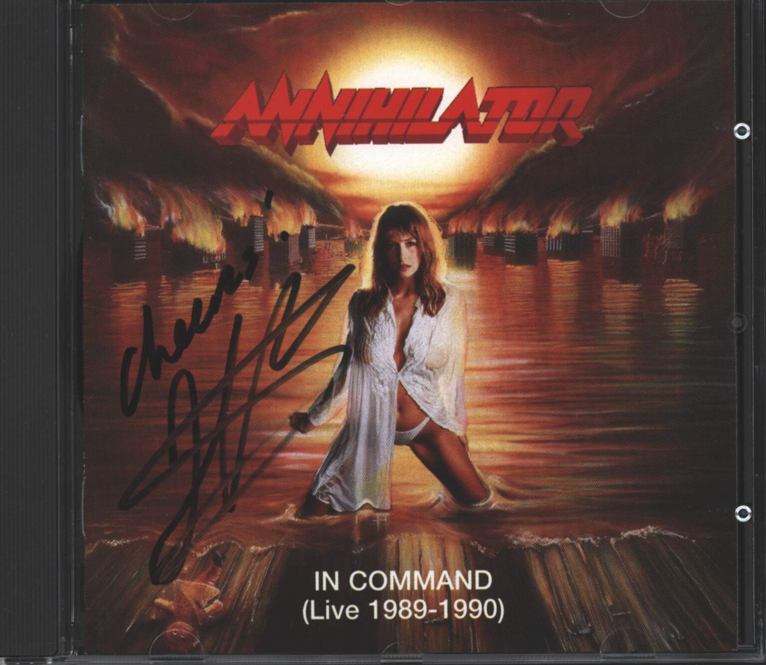 Annihilator: In Command (Live 1989-1990), 1×CD