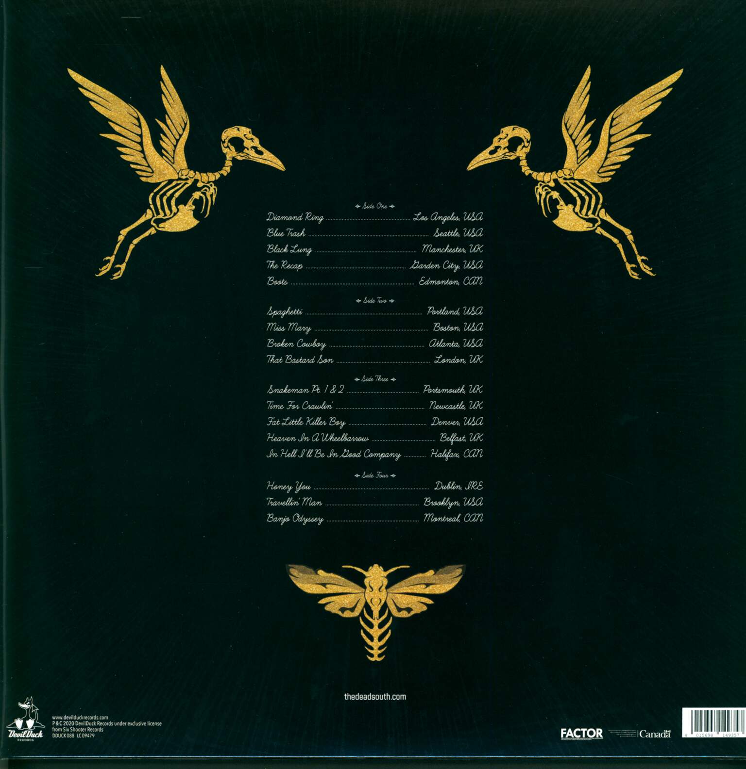 The Dead South: Served Live, 2×LP (Vinyl)
