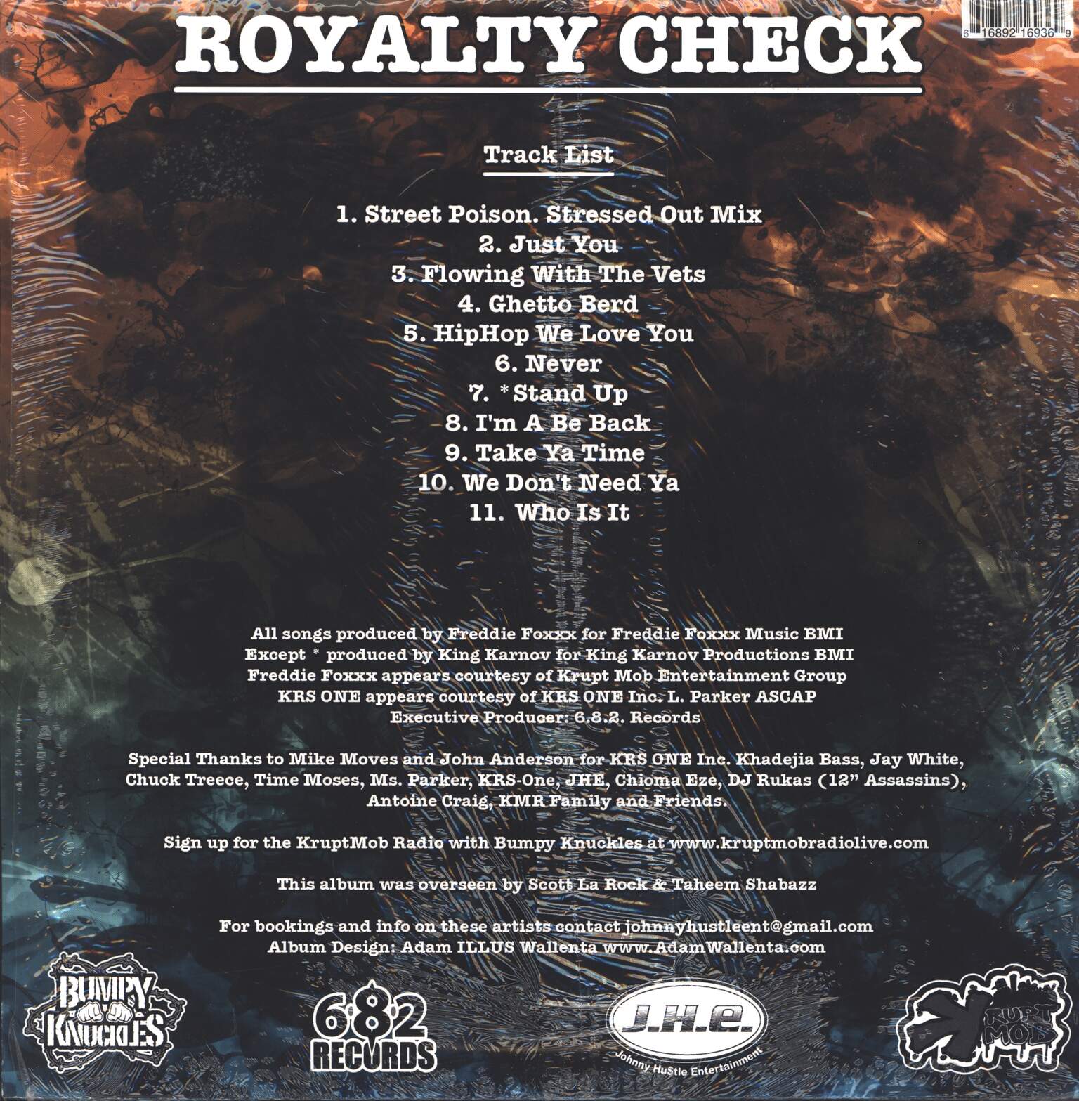 Krs-One: Royalty Check, 1×LP (Vinyl)