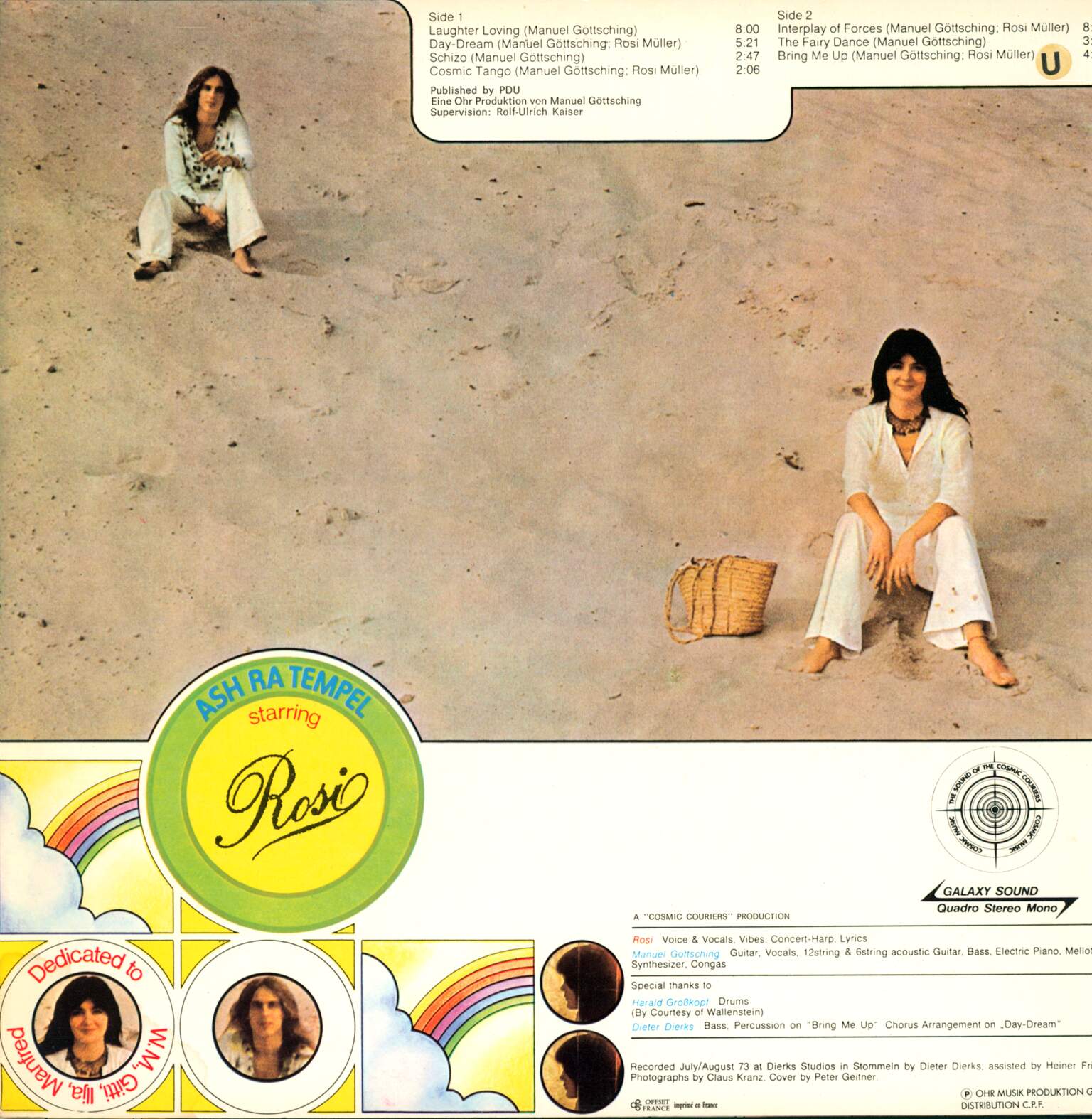 Ash Ra Tempel: Starring Rosi, 1×LP (Vinyl)