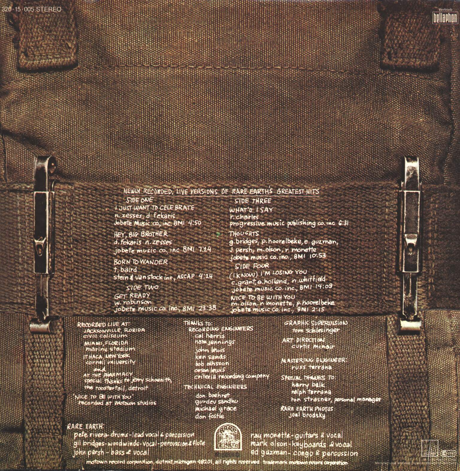 Rare Earth: Rare Earth In Concert, 2×LP (Vinyl)