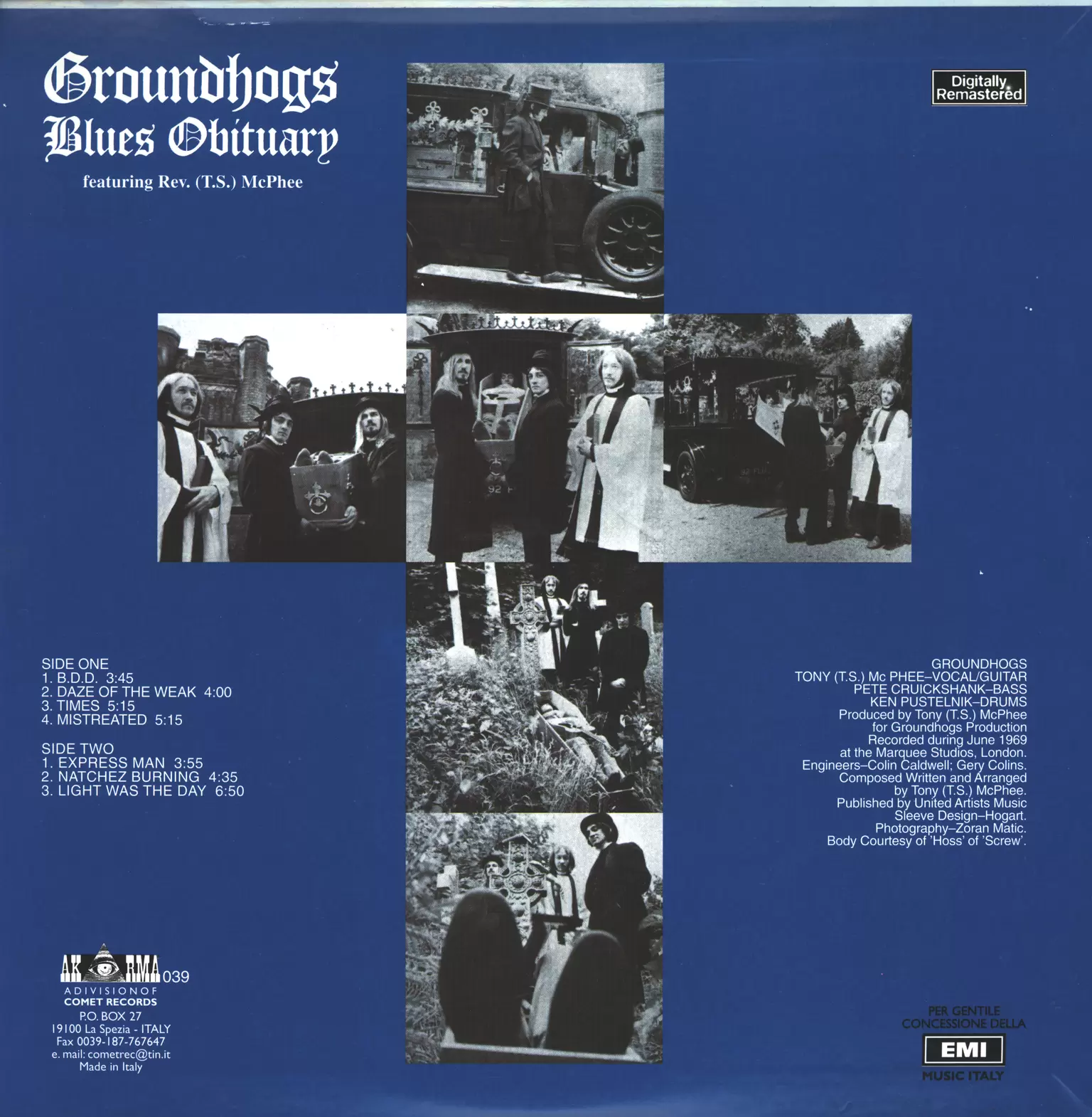 The Groundhogs: Blues Obituary, 1×LP (Vinyl)