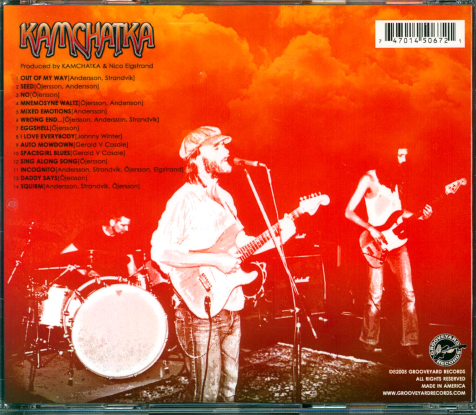 Kamchatka: Kamchatka, 1×CD