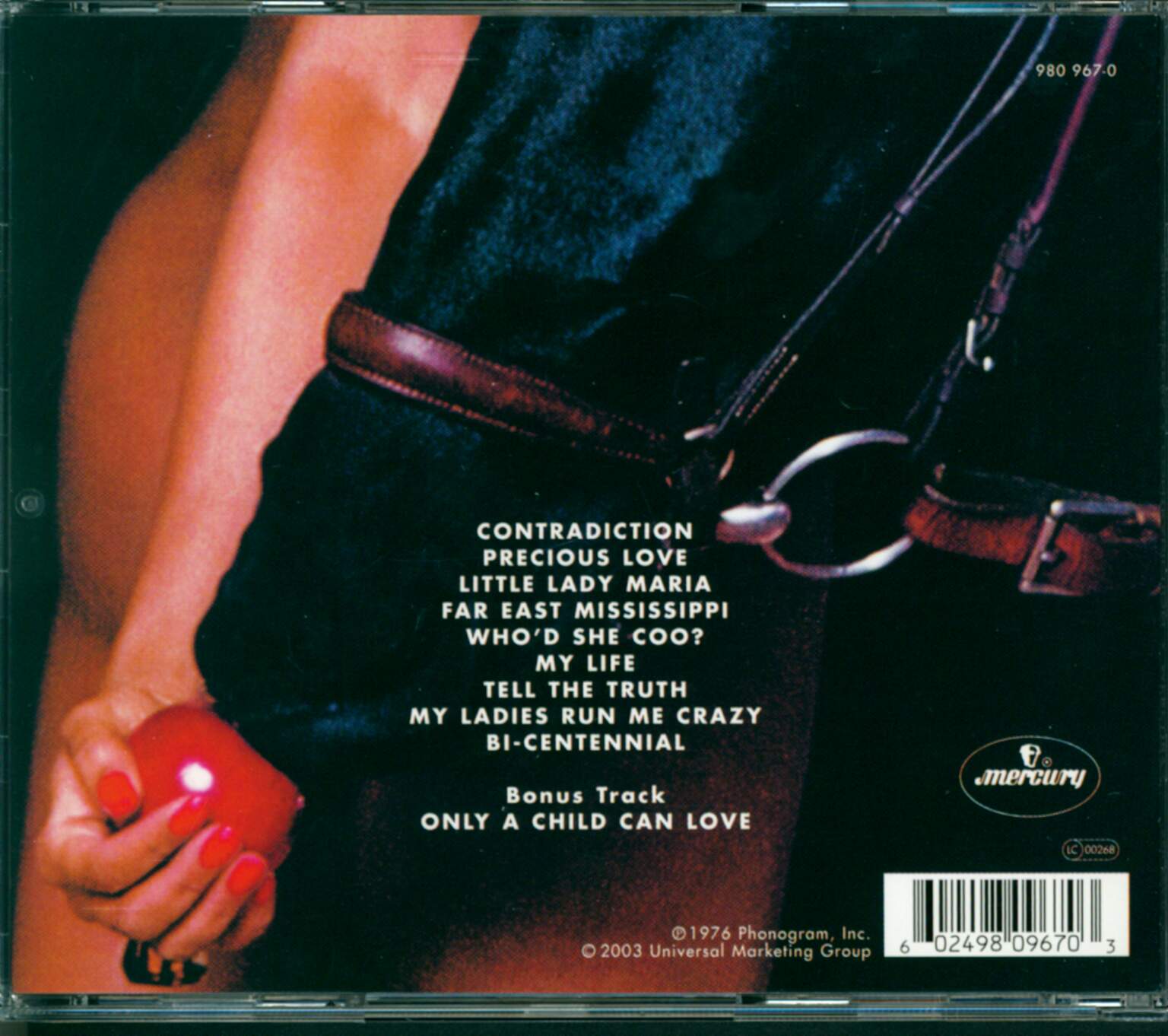 Ohio Players: Contradiction, 1×CD