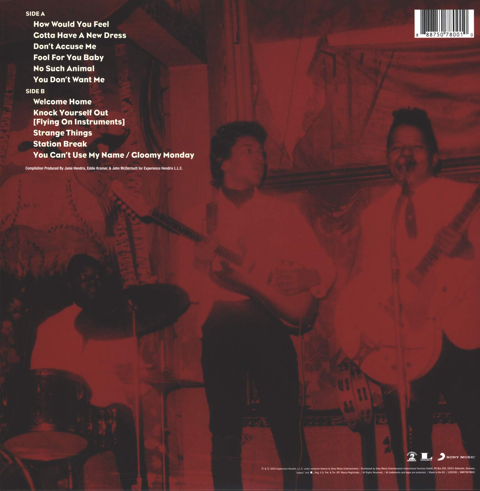 Curtis Knight & The Squires: You Can't Use My Name: The RSVP / PPX Sessions, 1×LP (Vinyl)