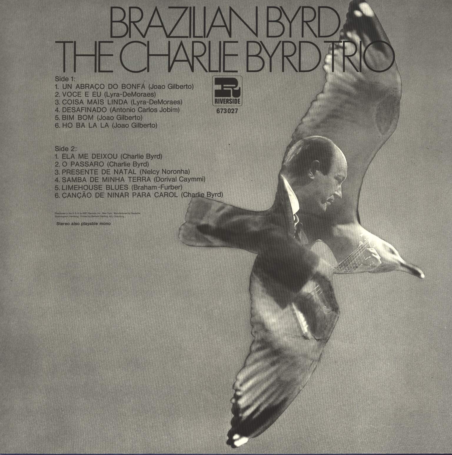 Charlie Byrd Trio: Brazilian Byrd, 1×LP (Vinyl)