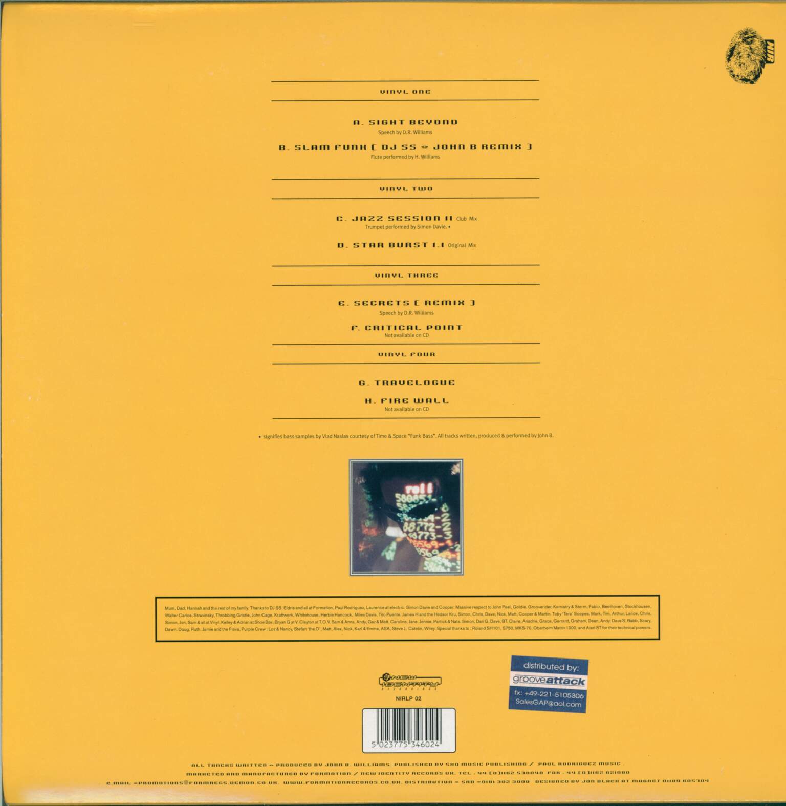 John B: Visions, 4×LP (Vinyl)
