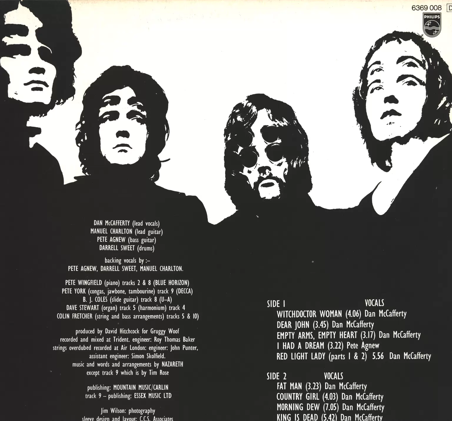 Nazareth: Nazareth, 1×LP (Vinyl)