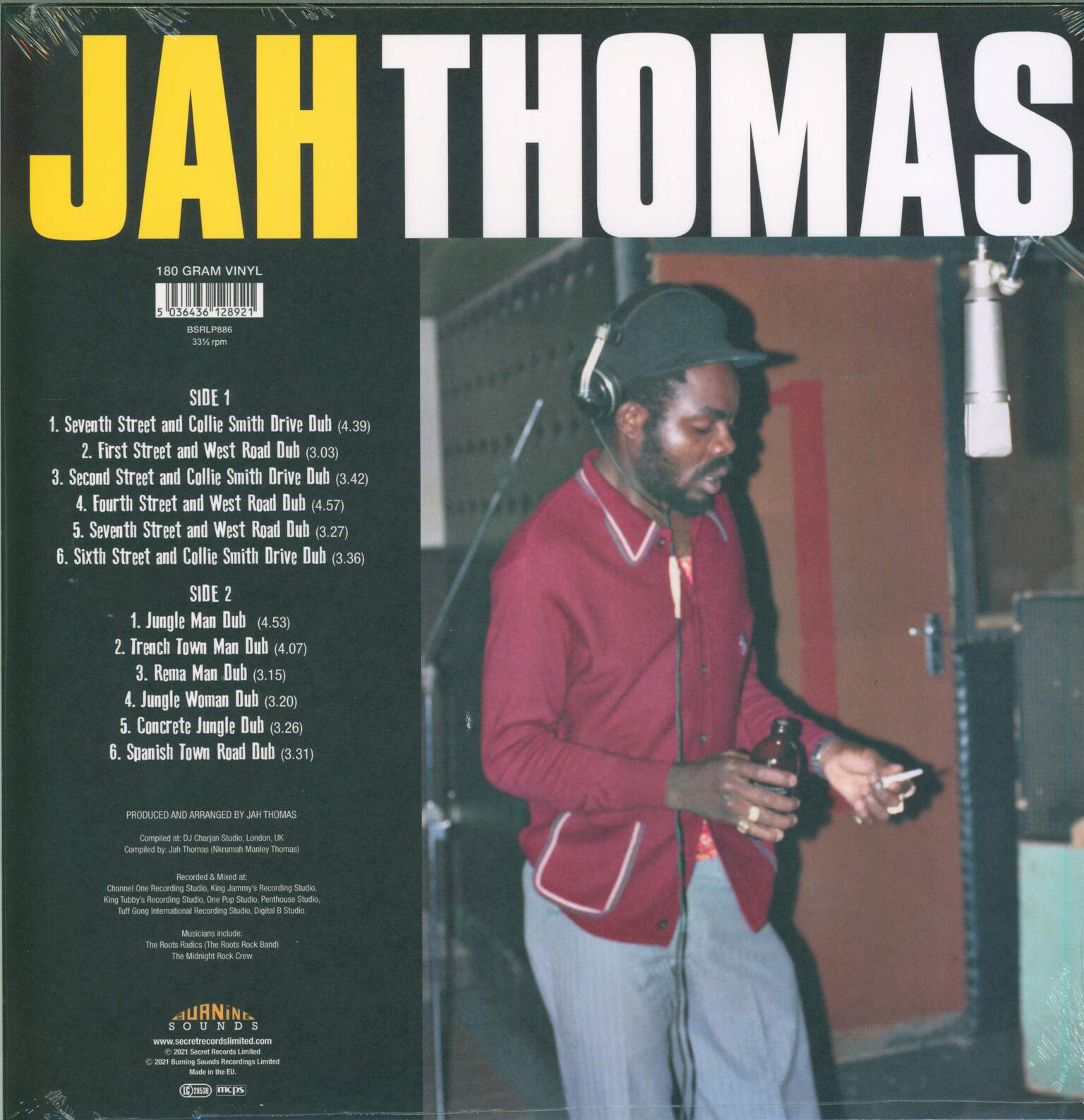 Jah Thomas: Dub Of Dubs, 1×LP (Vinyl)