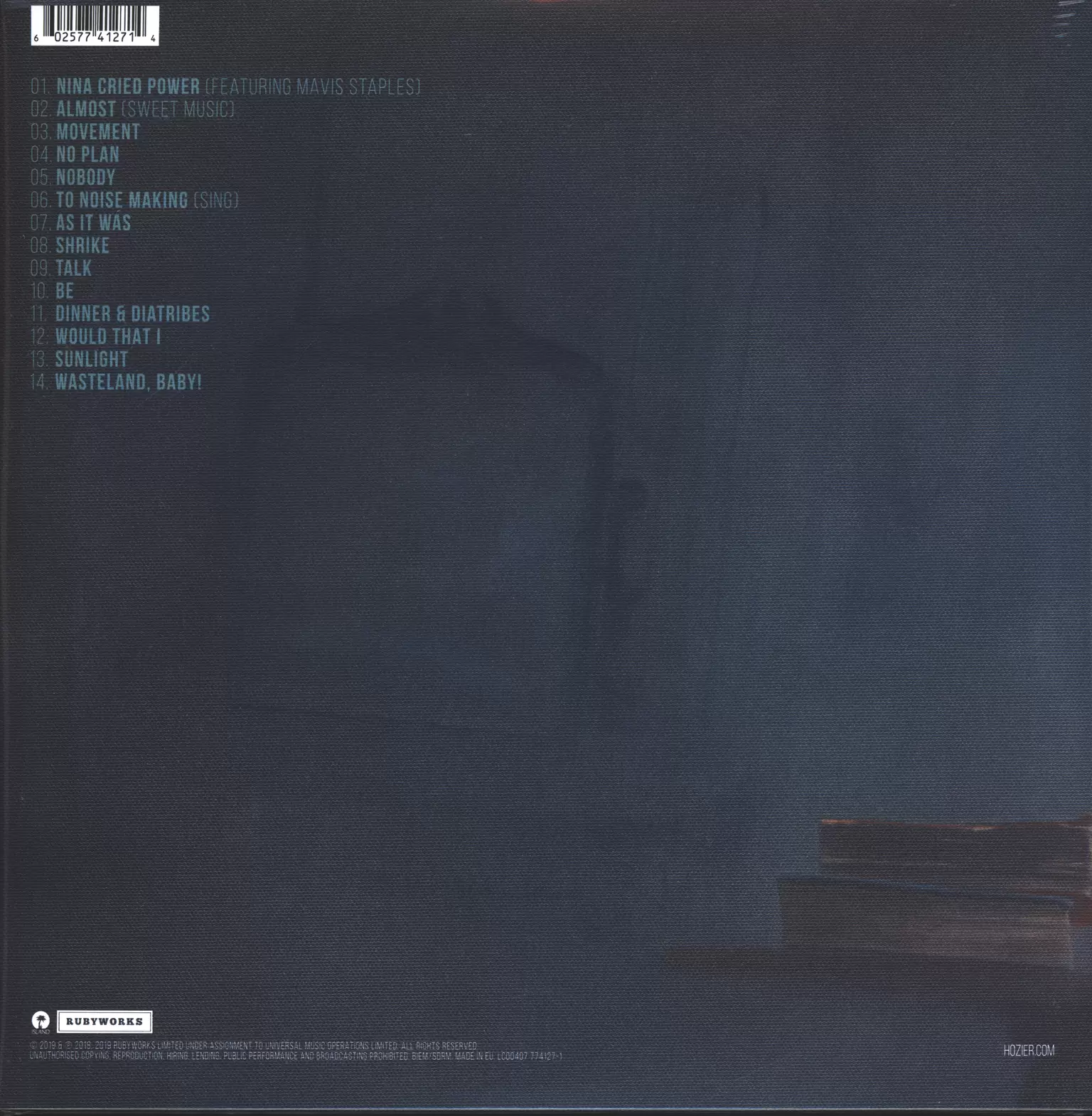 Hozier: Wasteland, Baby!, 2×LP (Vinyl)