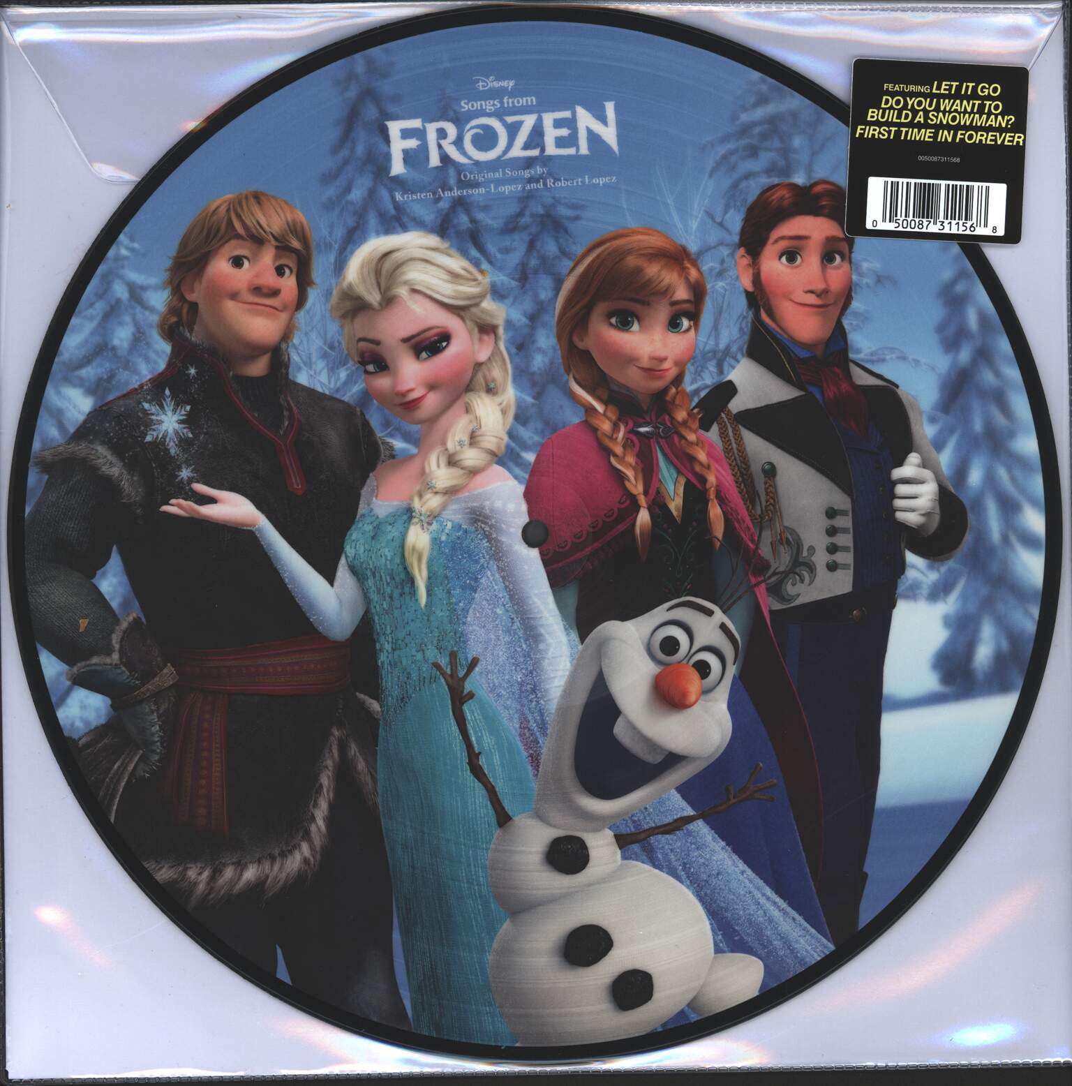 Kristen Anderson-Lopez: Songs From Frozen, 1×LP (Vinyl)