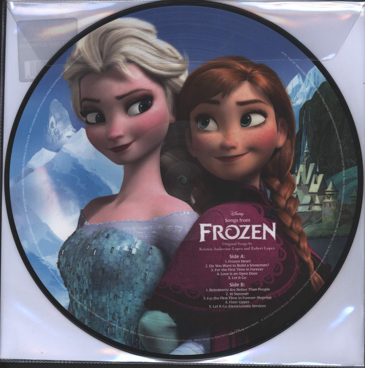 Kristen Anderson-Lopez: Songs From Frozen, 1×LP (Vinyl)