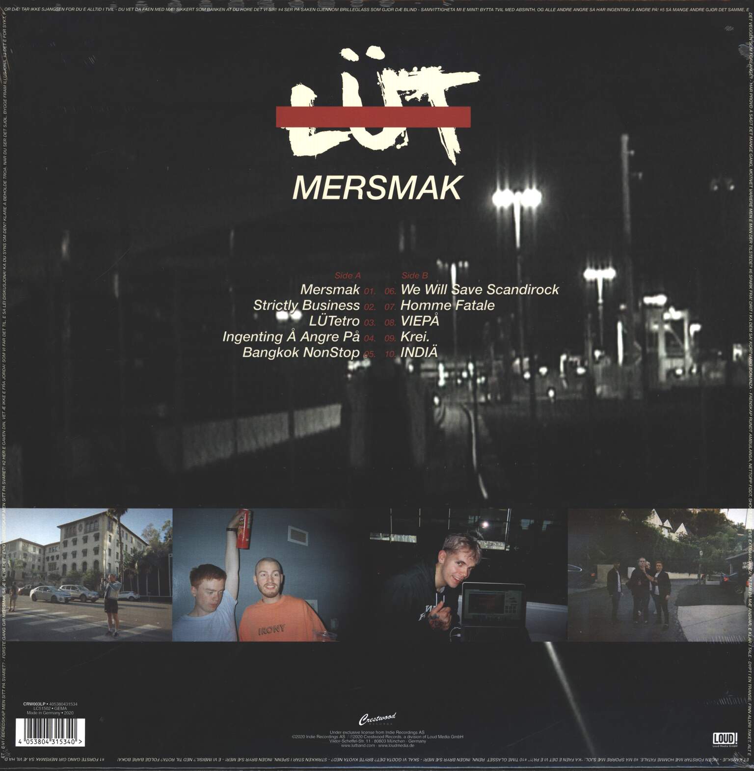 LÜT: Mersmak, 1×LP (Vinyl)