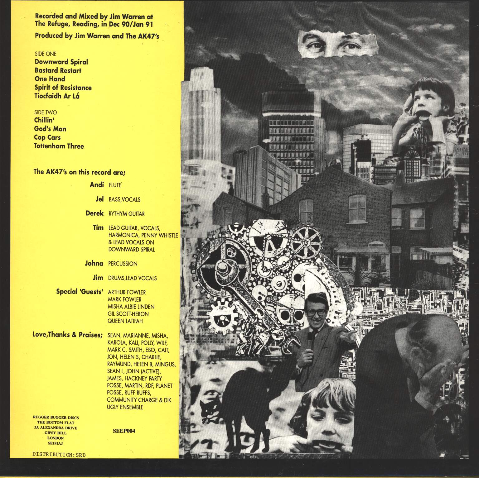 The AK47's: Don't Call Me Vanilla, 1×LP (Vinyl)
