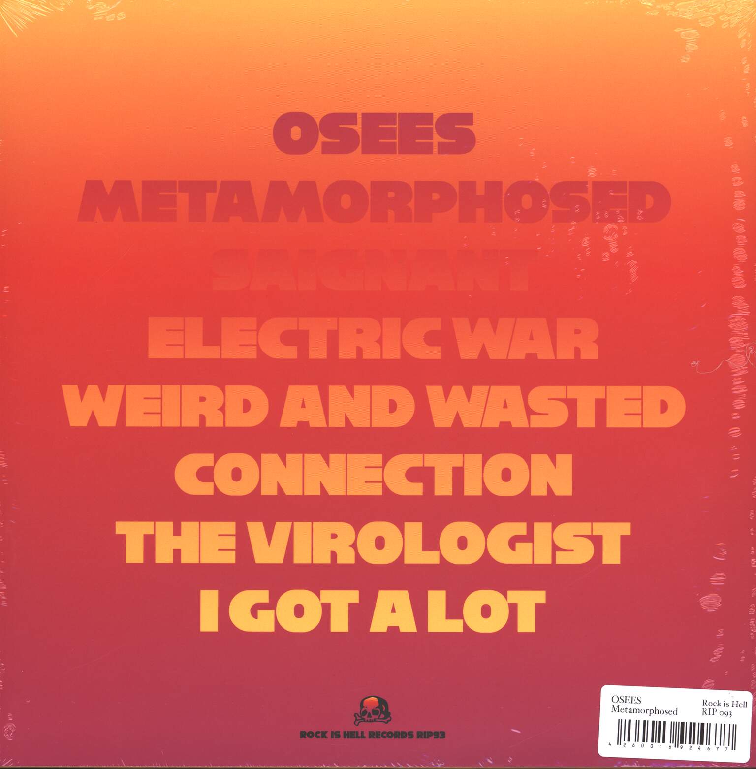 Thee Oh Sees: Metamorphosed, 1×LP (Vinyl)