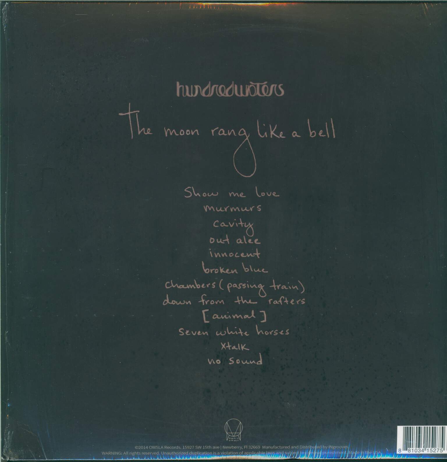 Hundred Waters: The Moon Rang Like A Bell, 2×LP (Vinyl)