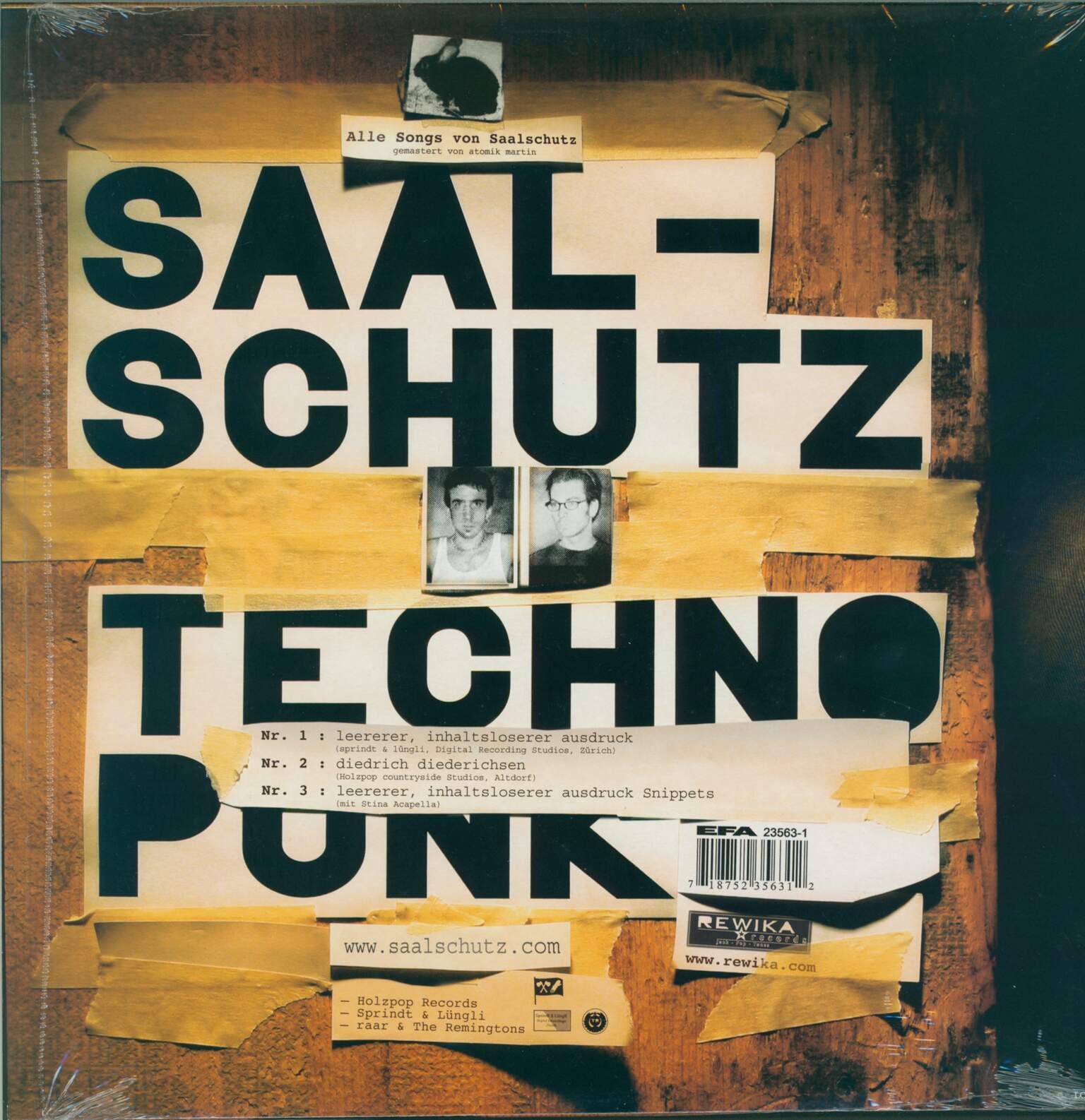 Knarf Rellöm: Little Big City / Technopunk, 1×LP (Vinyl)