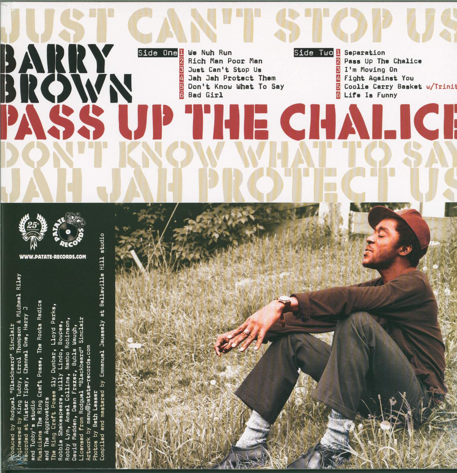 Barry Brown: Pass Up The Chalice, 1×LP (Vinyl)