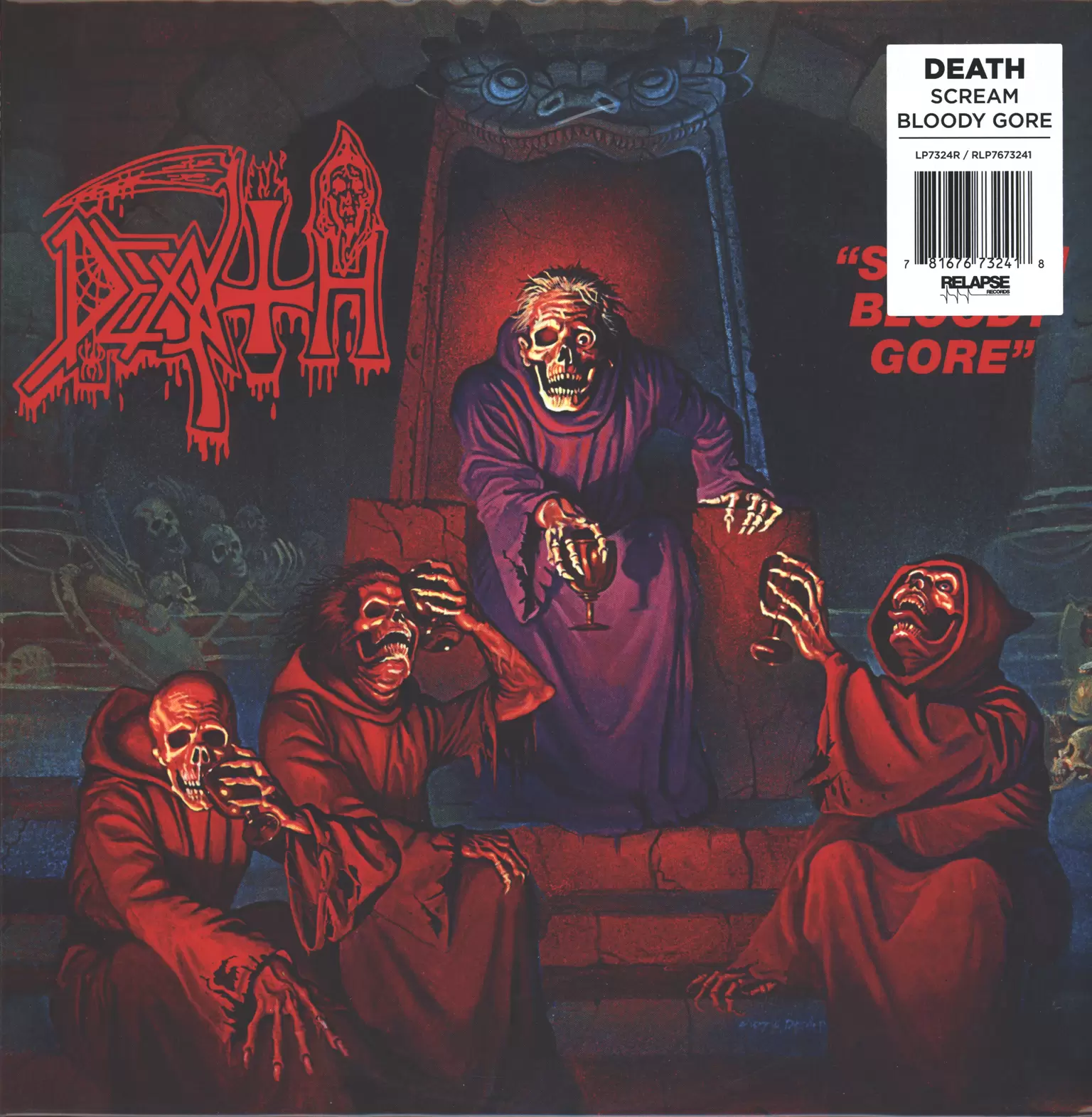 Death: Scream Bloody Gore, 1×LP (Vinyl)