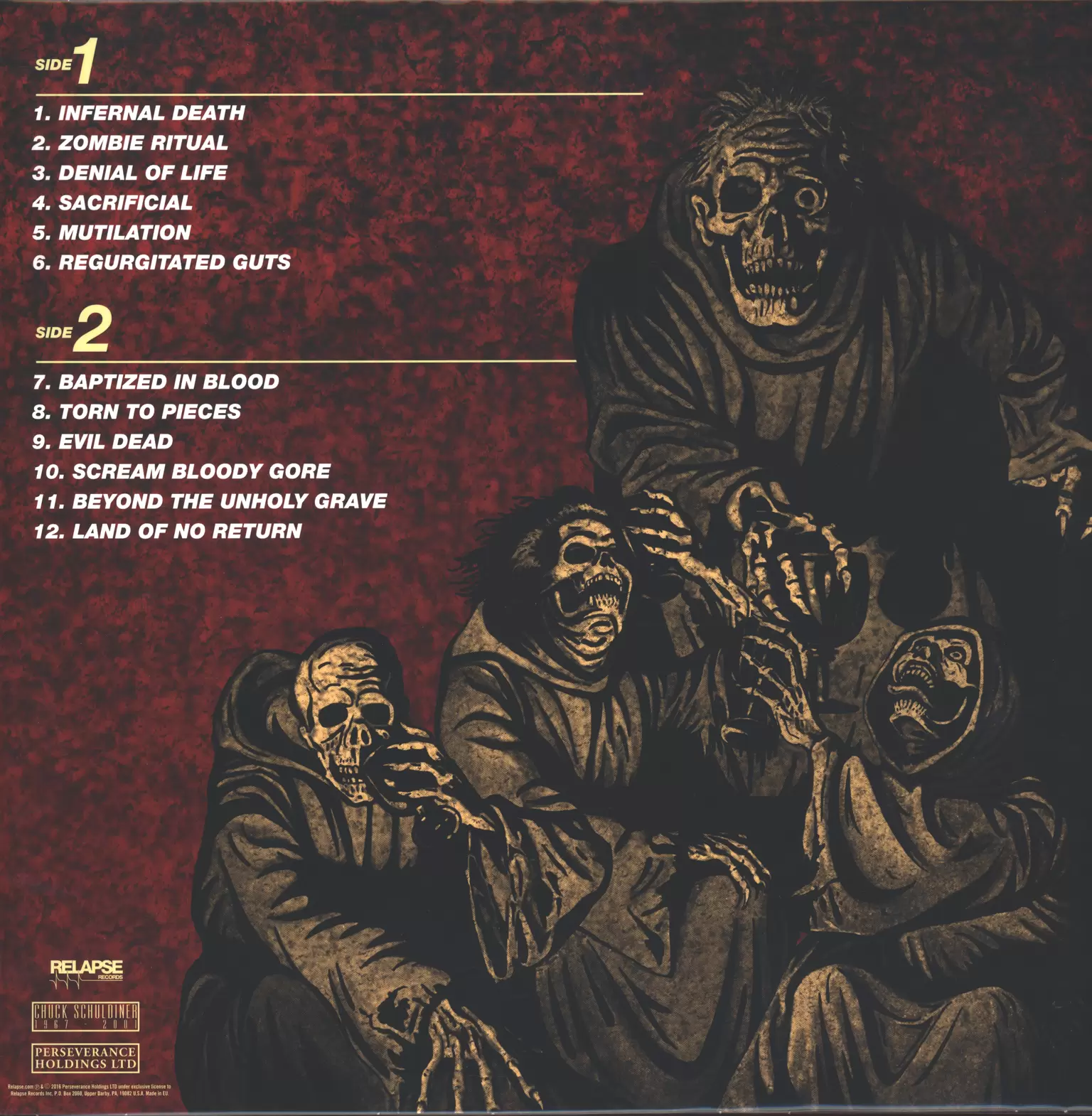 Death: Scream Bloody Gore, 1×LP (Vinyl)