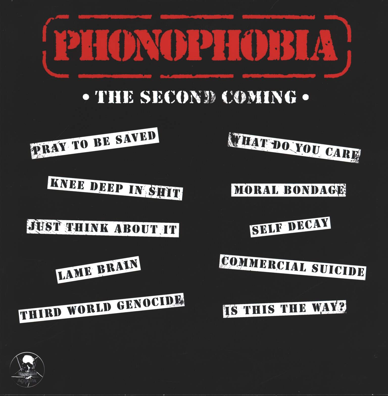 Extreme Noise Terror: Phonophobia, 1×12" Maxi Single (Vinyl)