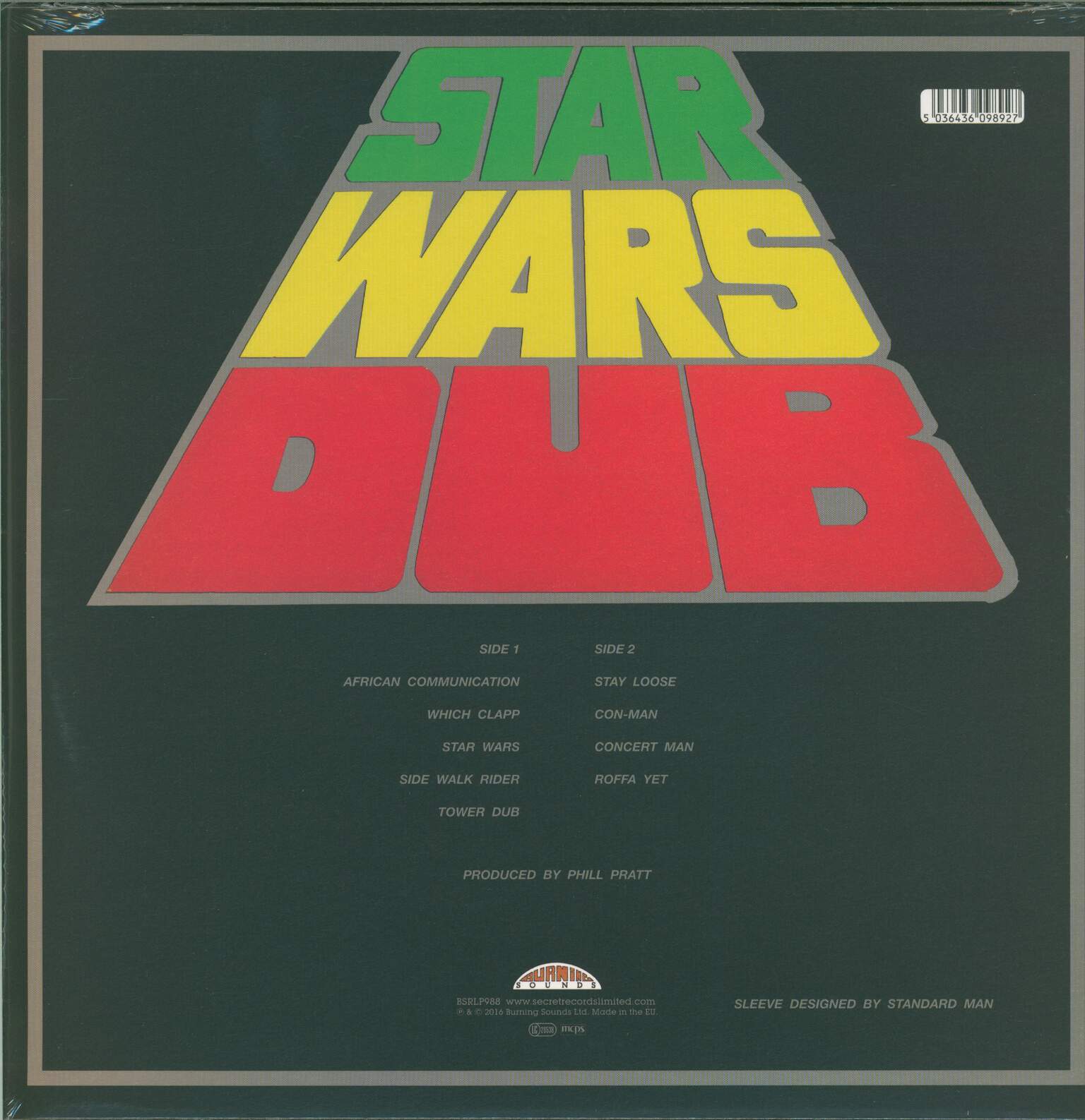 Phil Pratt: Star Wars Dub, 1×LP (Vinyl)