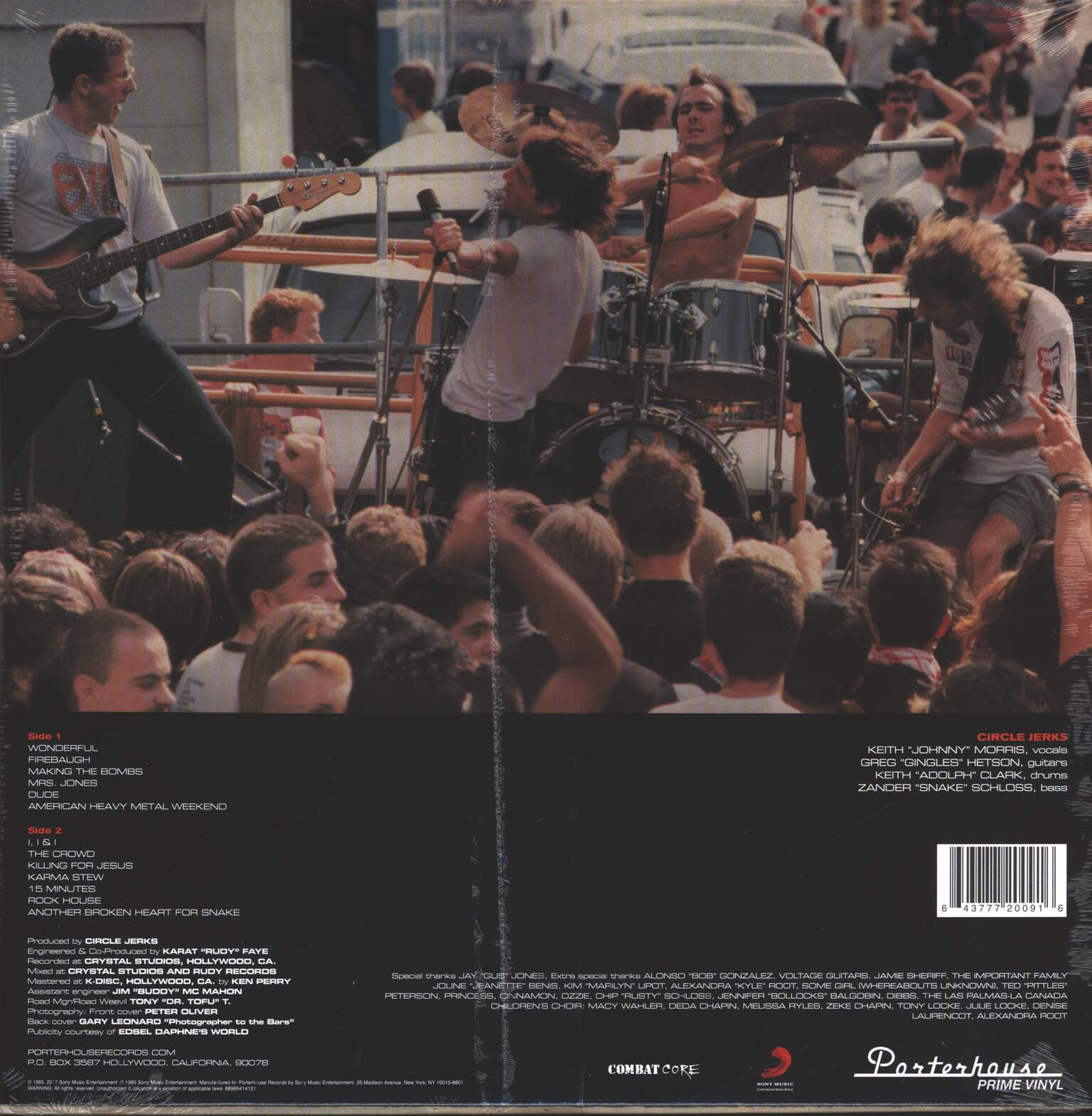 Circle Jerks: Wonderful, 1×LP (Vinyl)