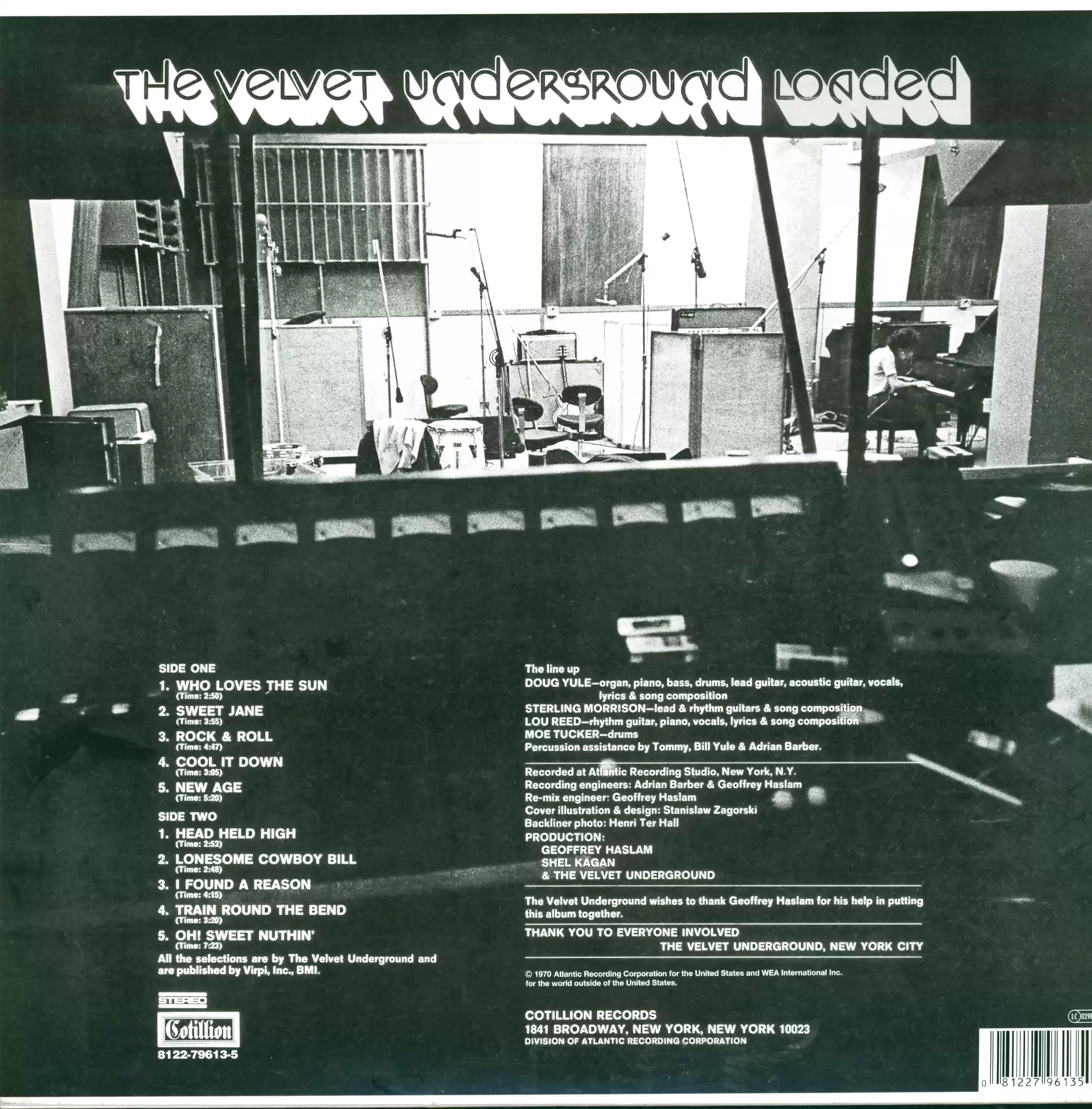 The Velvet Underground: Loaded, 1×LP (Vinyl)