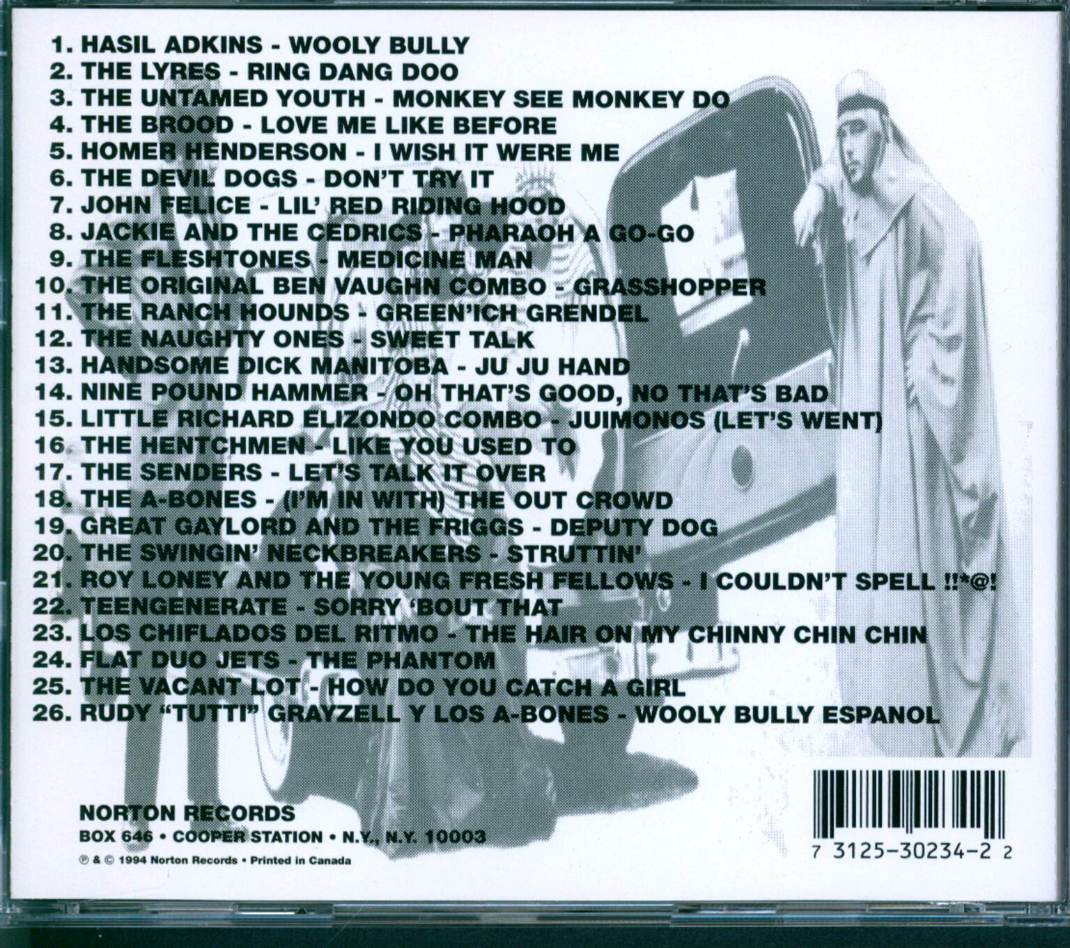 Various: Turban Renewal - A Tribute To Sam The Sham & The Pharaohs, 1×CD