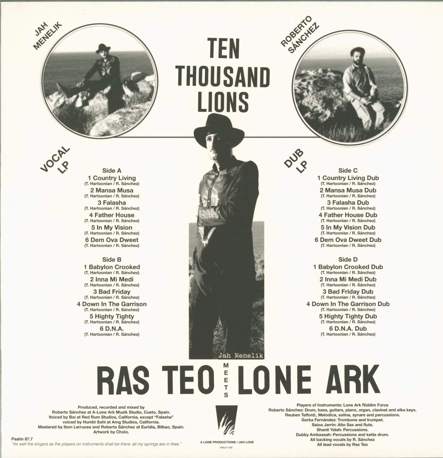 Ras Teo: Ten Thousand Lions, 2×LP (Vinyl)