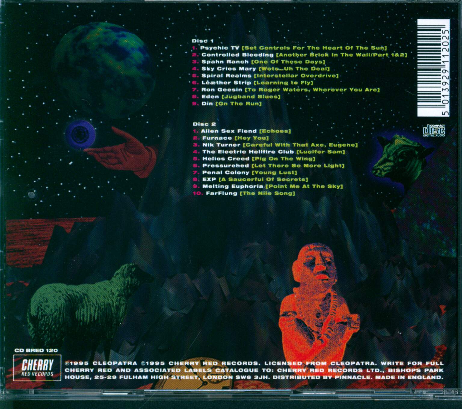 Various: A Saucerful Of Pink - A Tribute To Pink Floyd, 2×CD