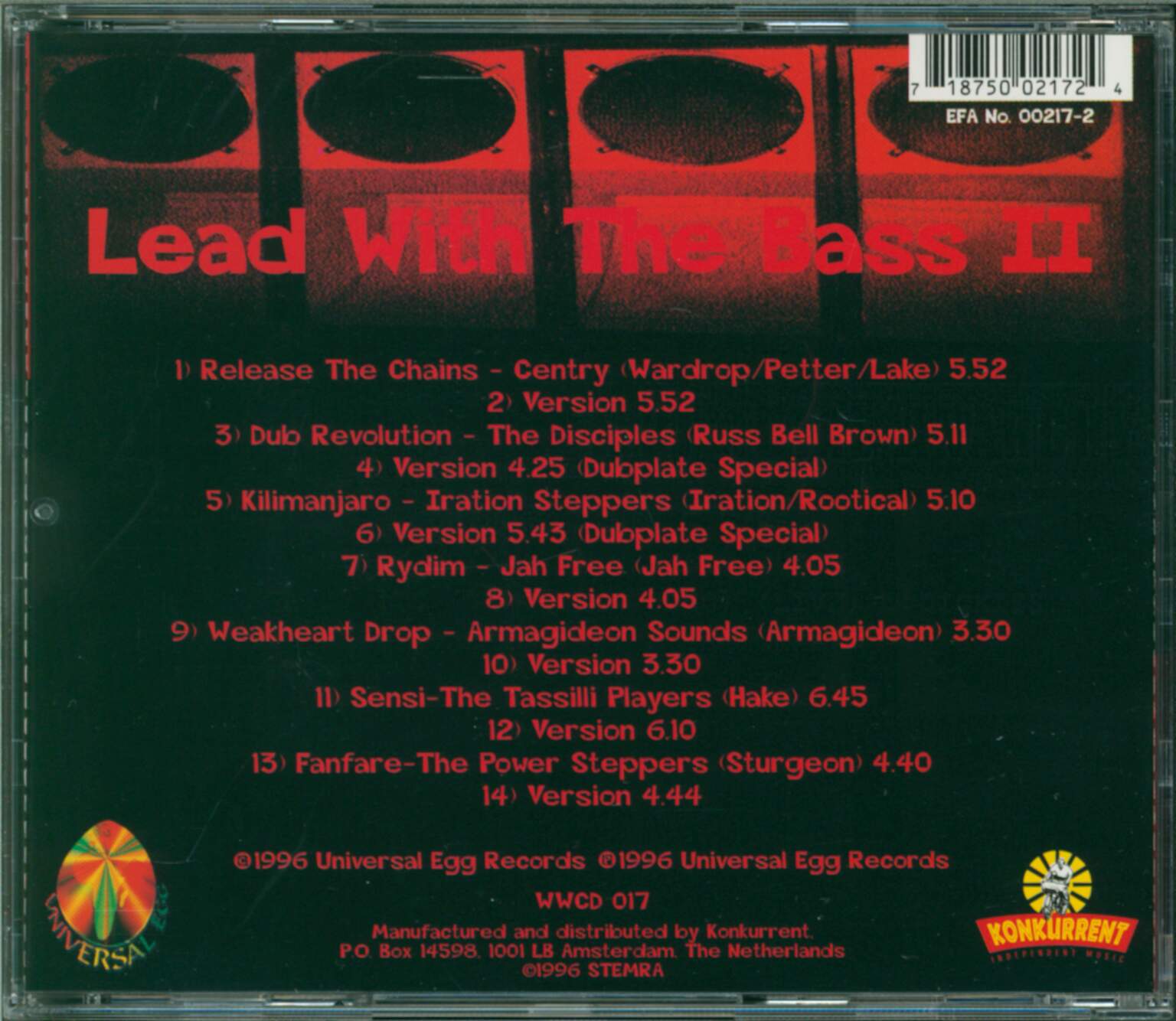 Various: Lead With The Bass II, 1×CD