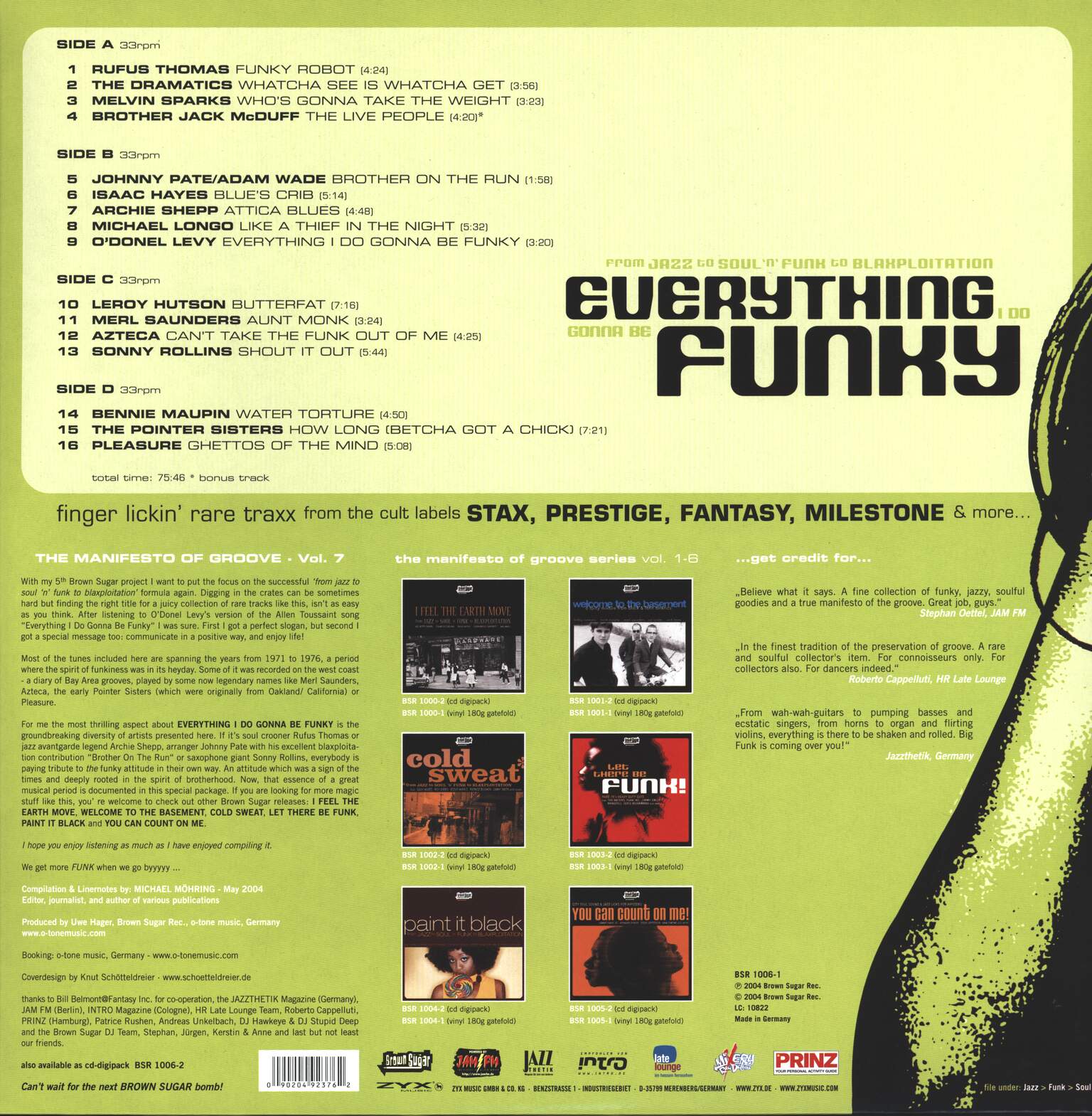 Various: Everything I Do Gonna Be Funky, 2×LP (Vinyl)