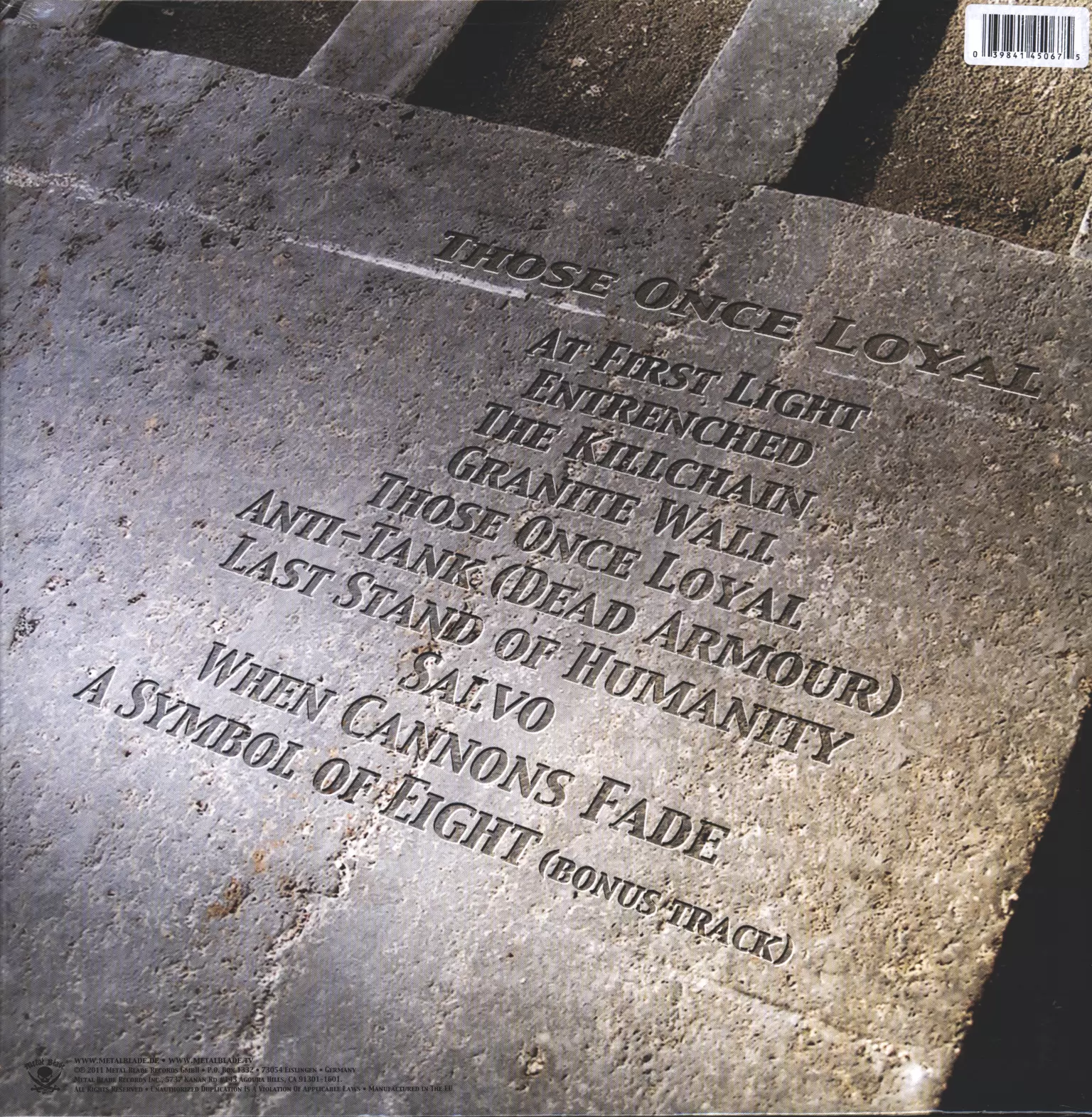 Bolt Thrower: Those Once Loyal, 1×LP (Vinyl)