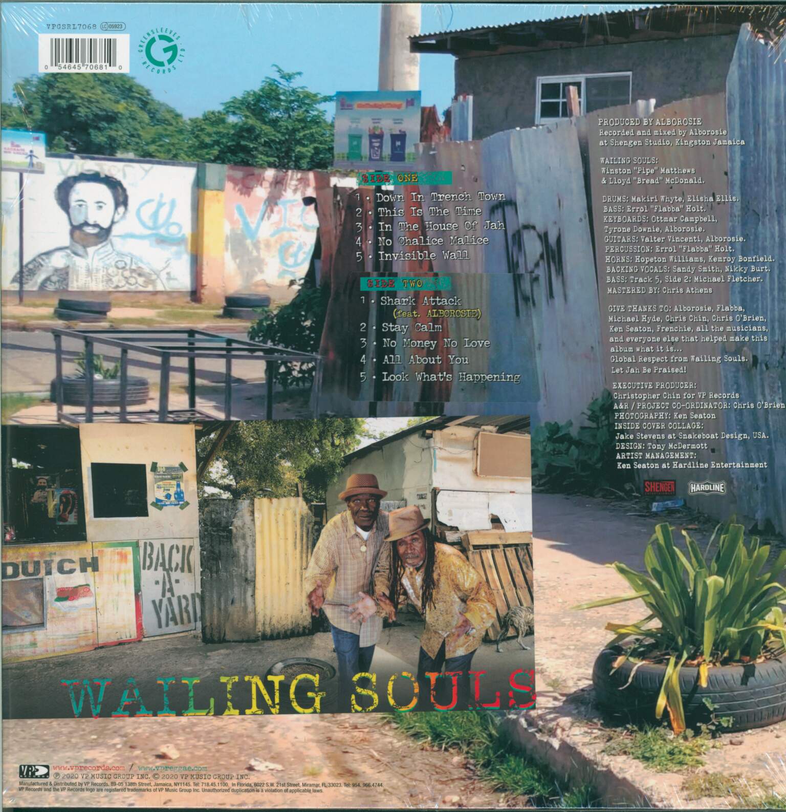 Wailing Souls: Back A Yard, 1×LP (Vinyl)