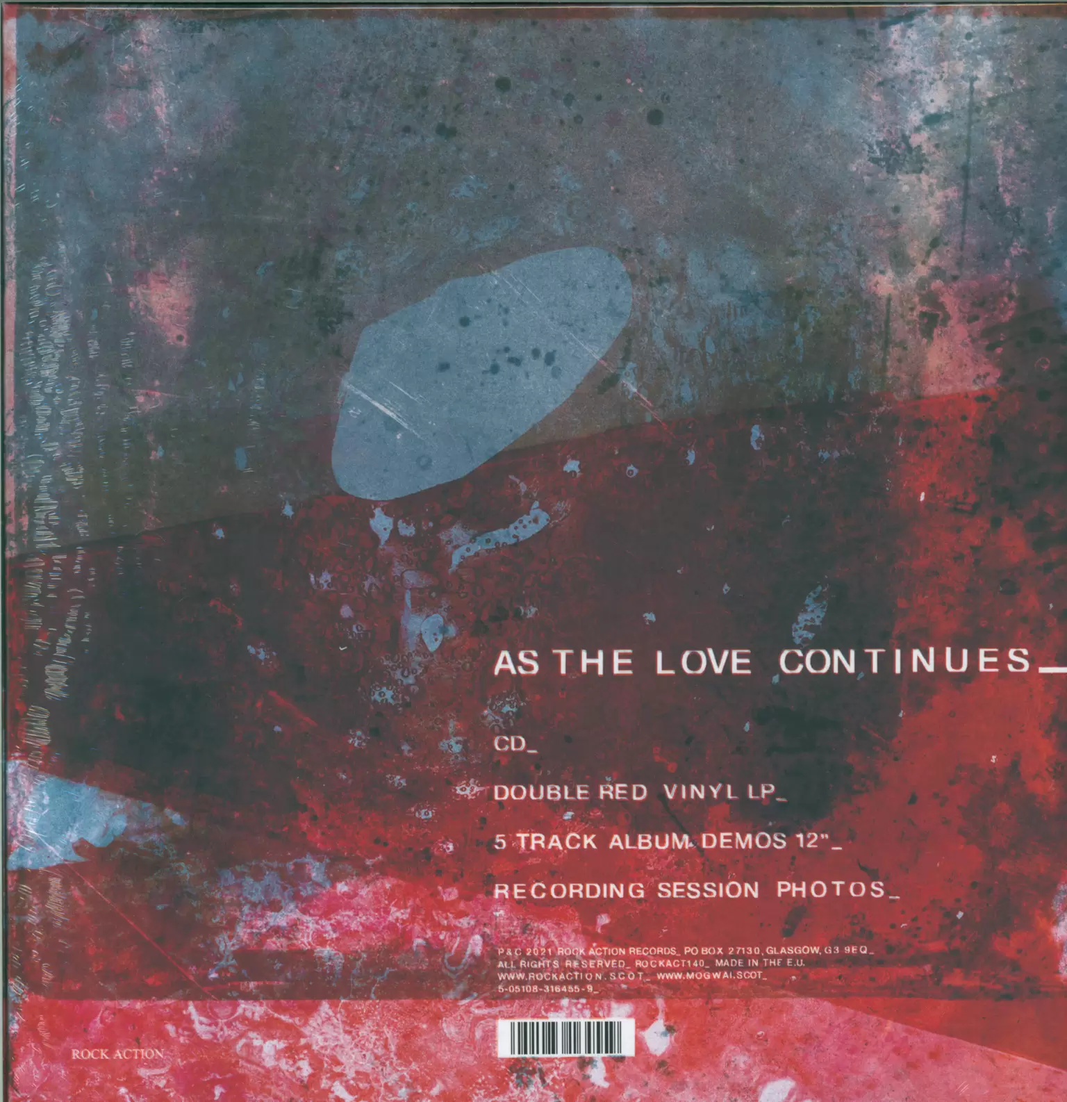 Mogwai: As The Love Continues, 1×CD, 1×LP (Vinyl), 2×LP (Vinyl)